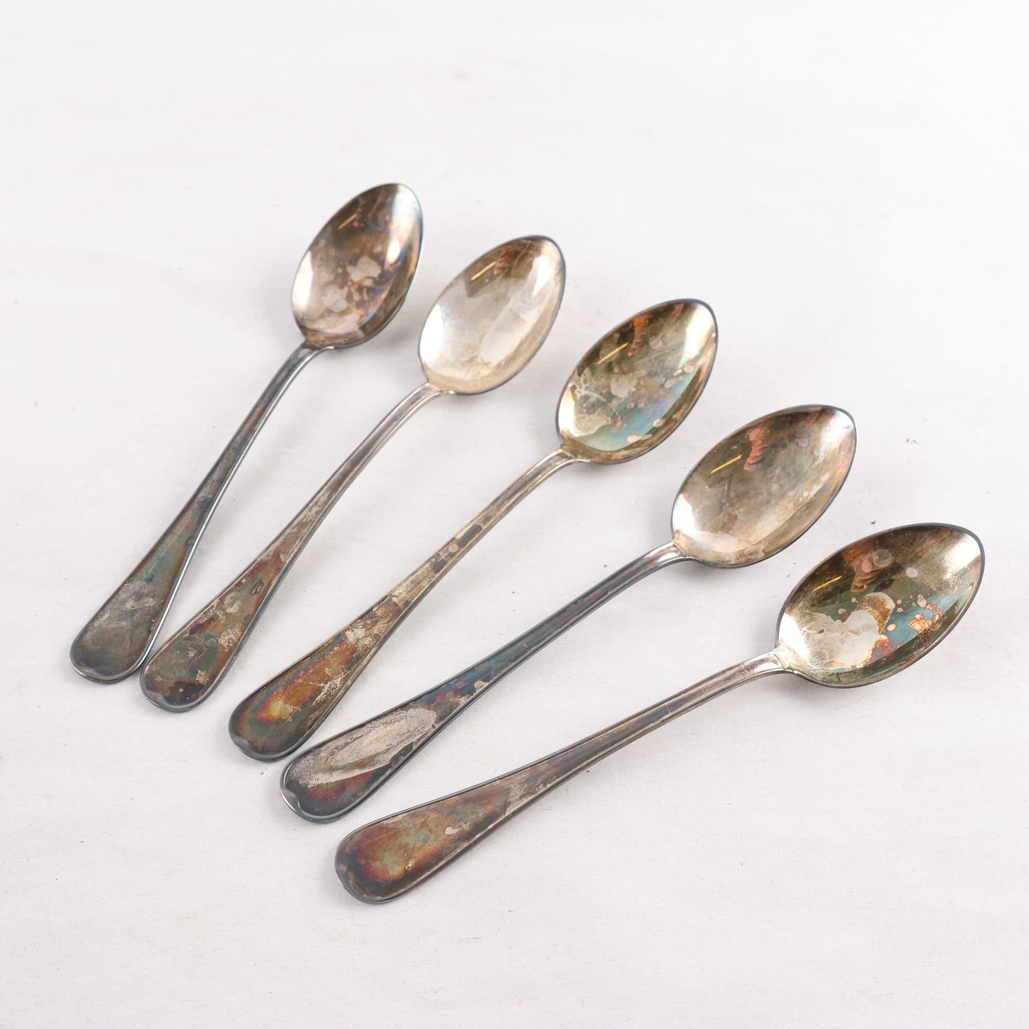 Teskedar, Silver 830, 5 st