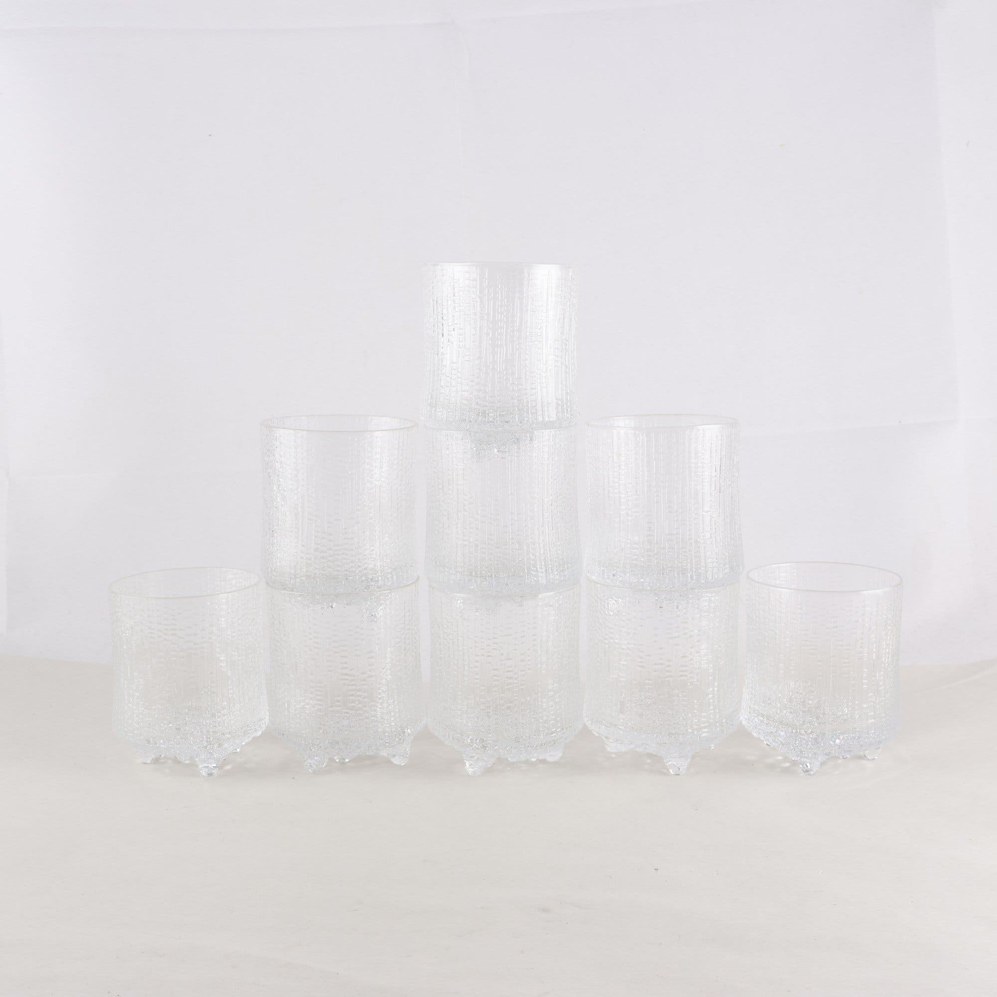Dricksglas, Ultima Thule, Tapio Wirkkala, Iittala, 9 st. Samfraktas ej