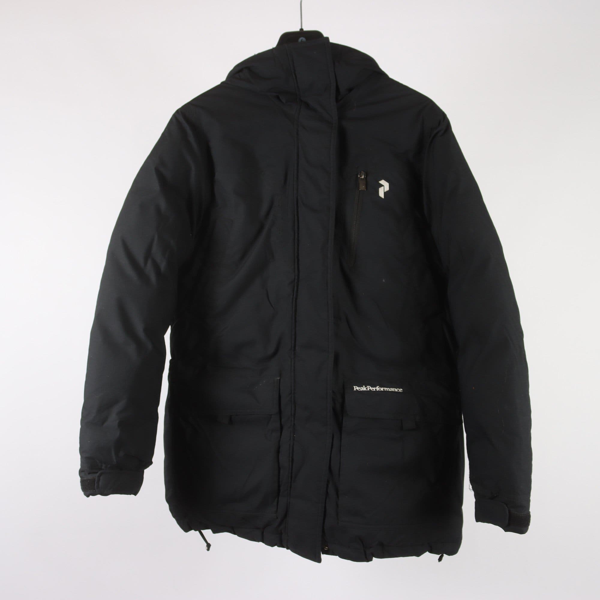 Dunjacka, Peak Performance, svart, stl. S.
