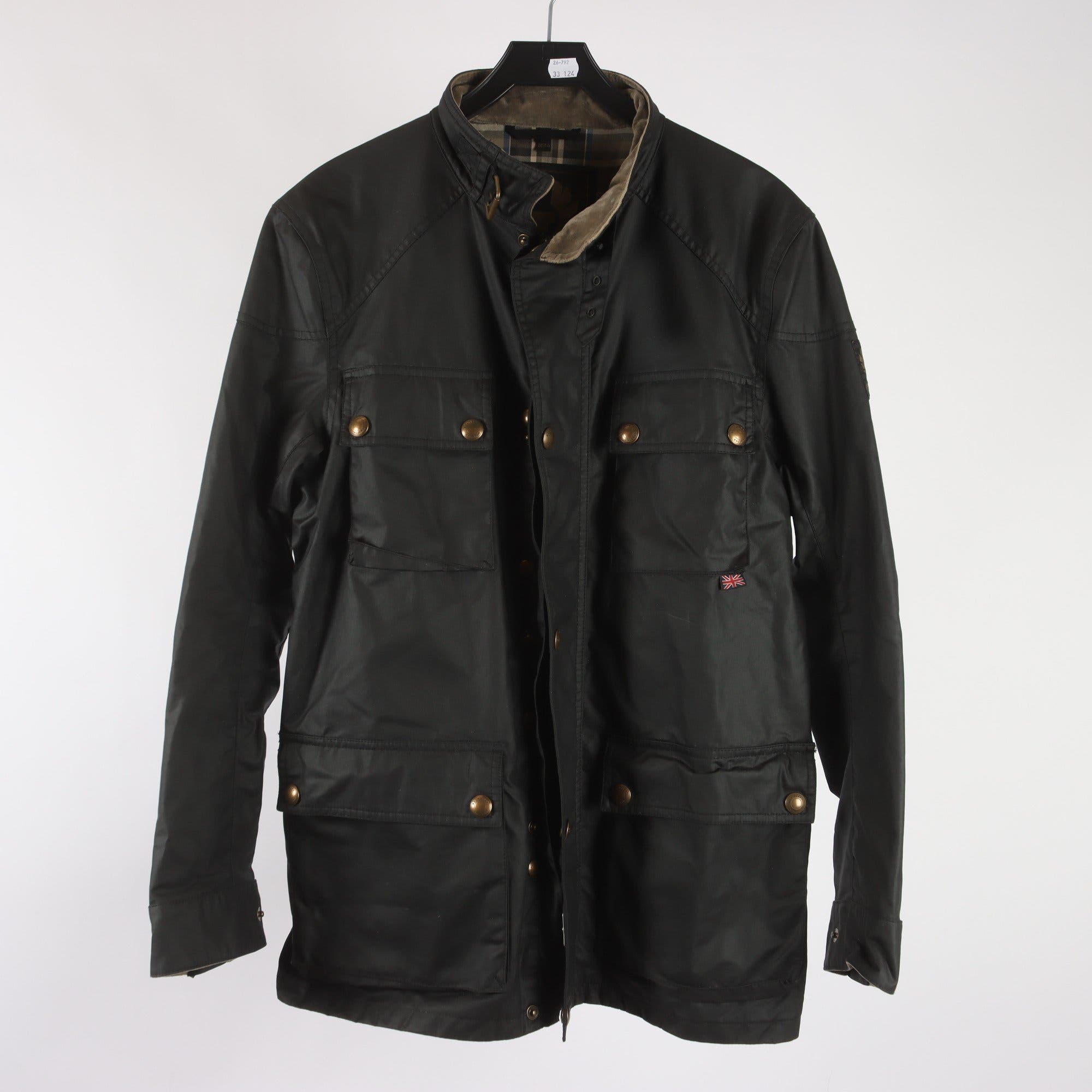 Vaxad jacka, Belstaff, stl. 48