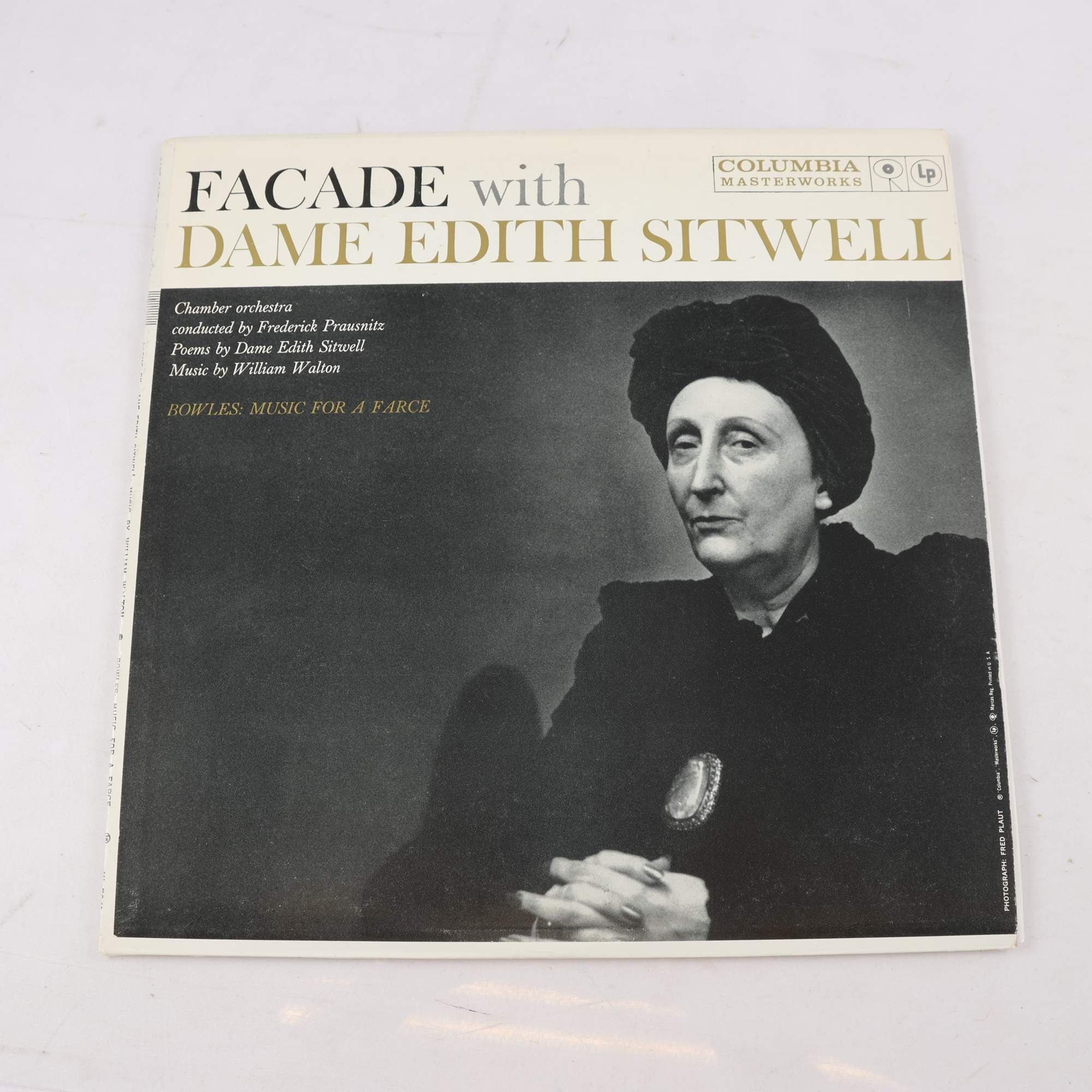 LP Dame Edith Sitwell, William Walton / Paul Bowles, Facade / Music For A Farce