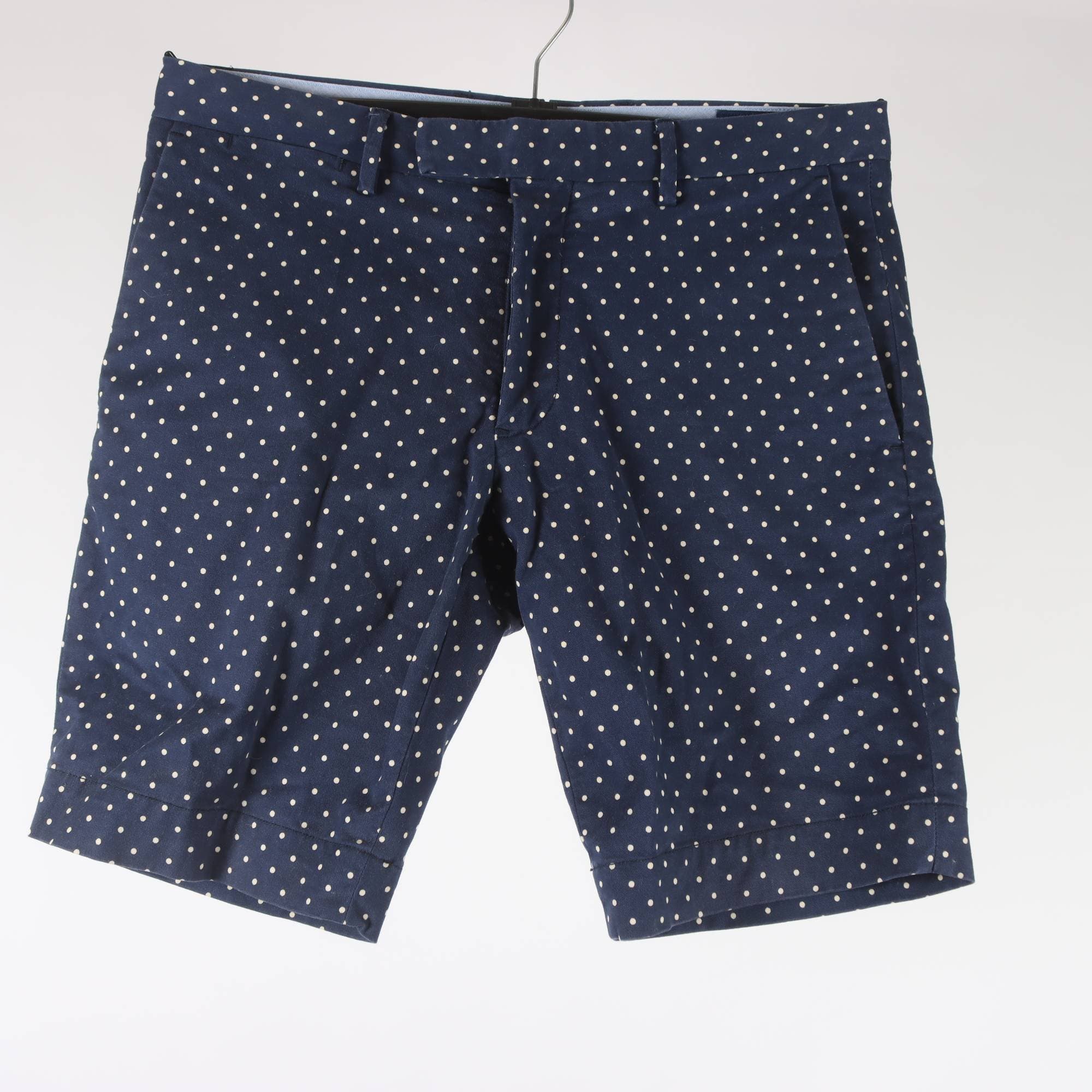 Shorts, Polo Ralph Lauren, blå, vit, prickig, stl. 30″