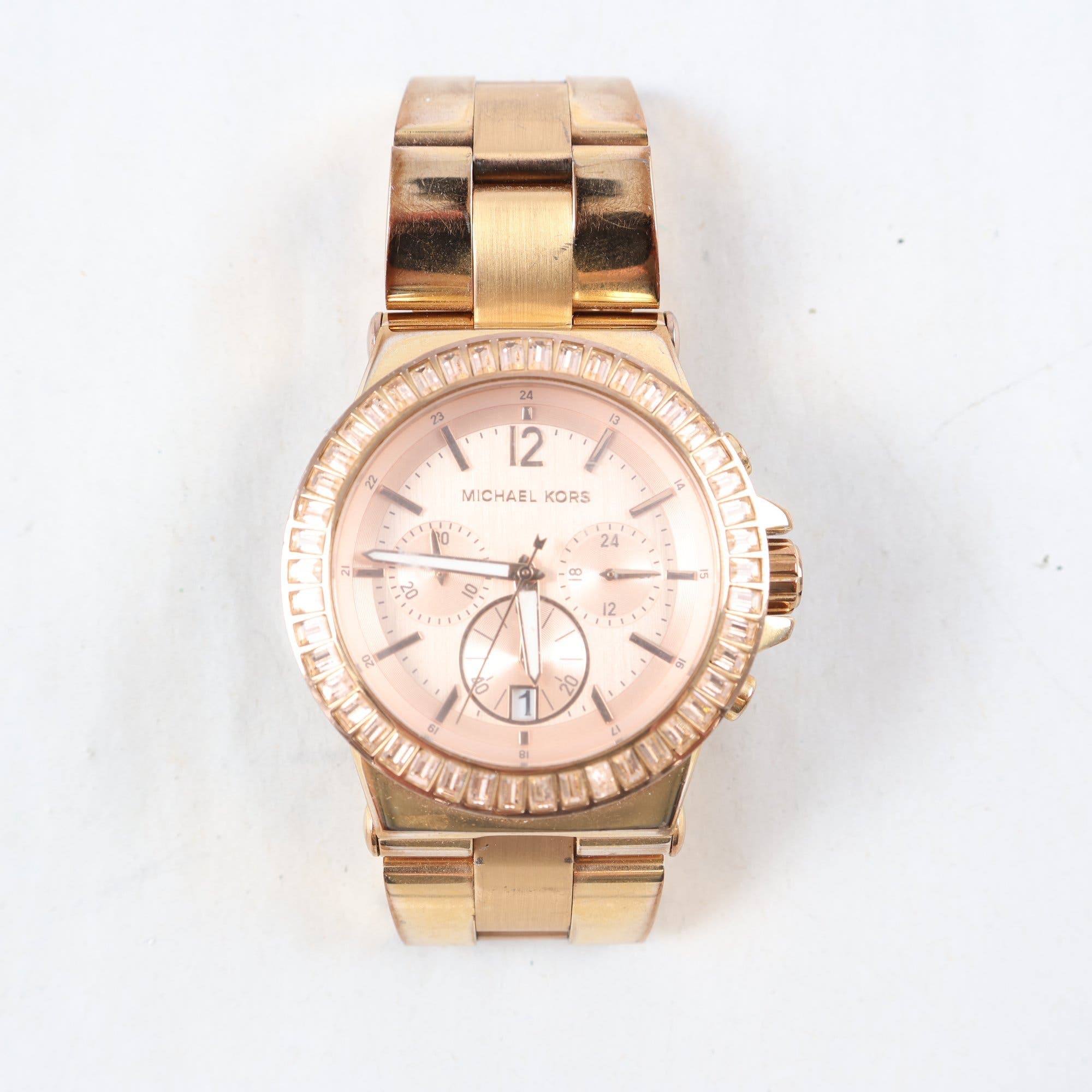 Armbandsur, rostfritt stål, Michael Kors