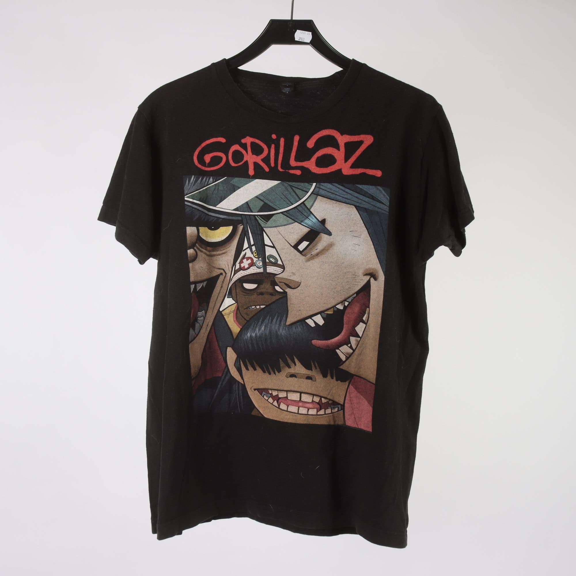 T-shirt, Gorillaz, svart, stl. M