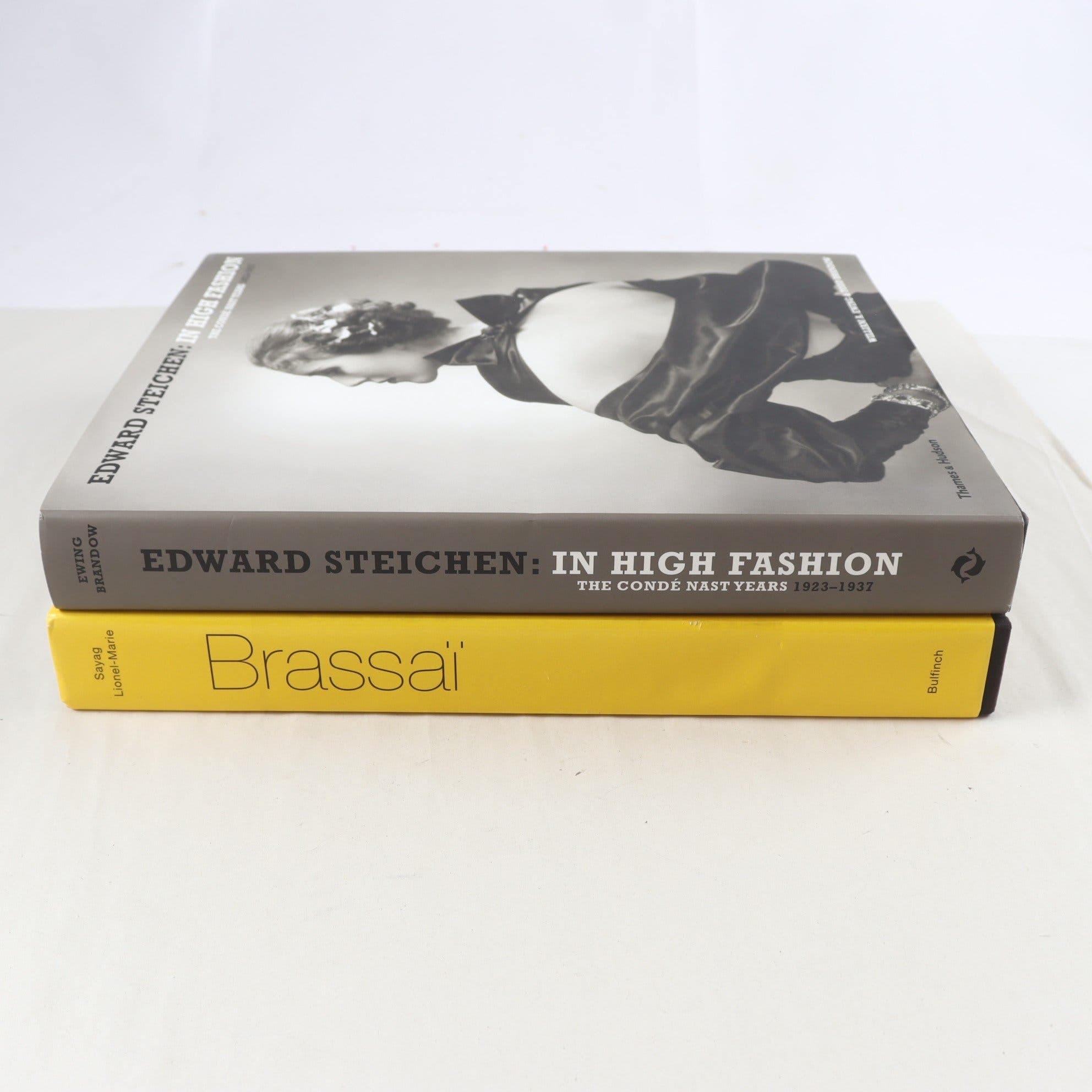 Fotoböcker, ”Edward Steichen: In high fashion”, ”Brassai: The monograph”.