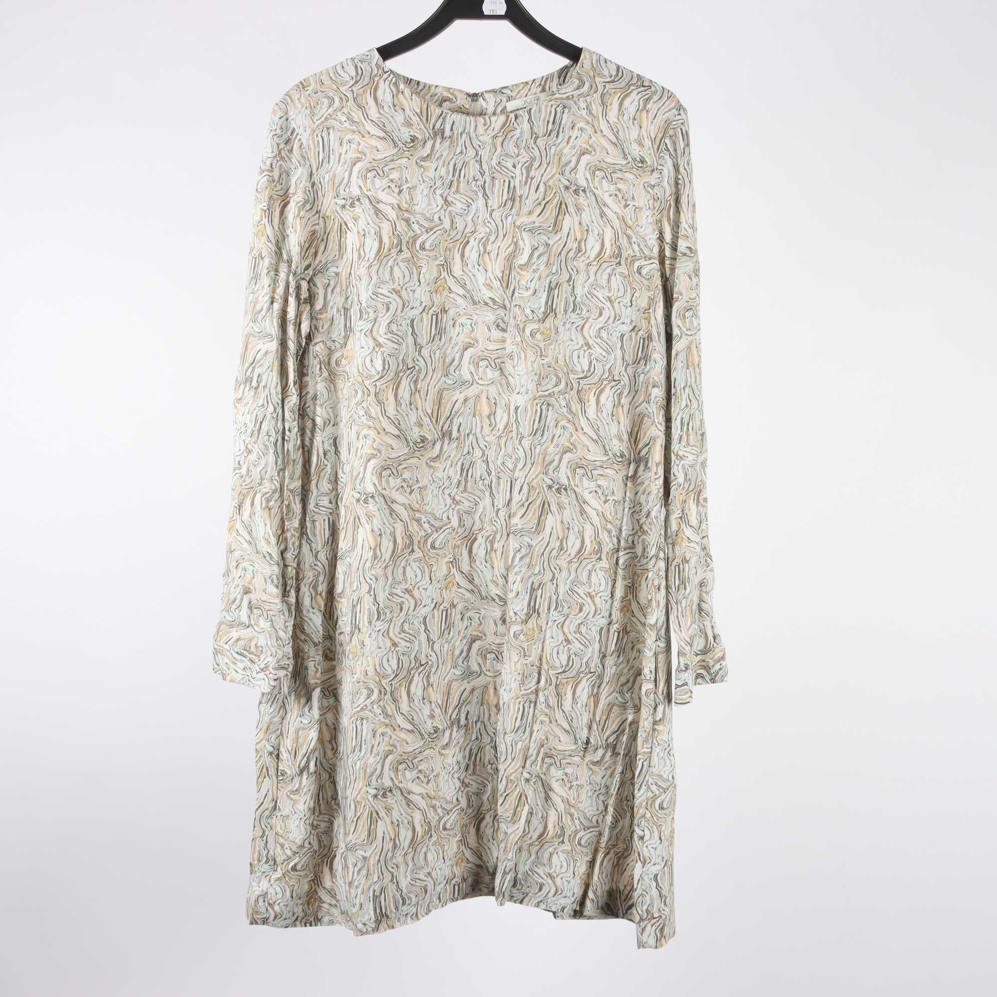 Klänning, Dagmar, mönstrad, stl. 40