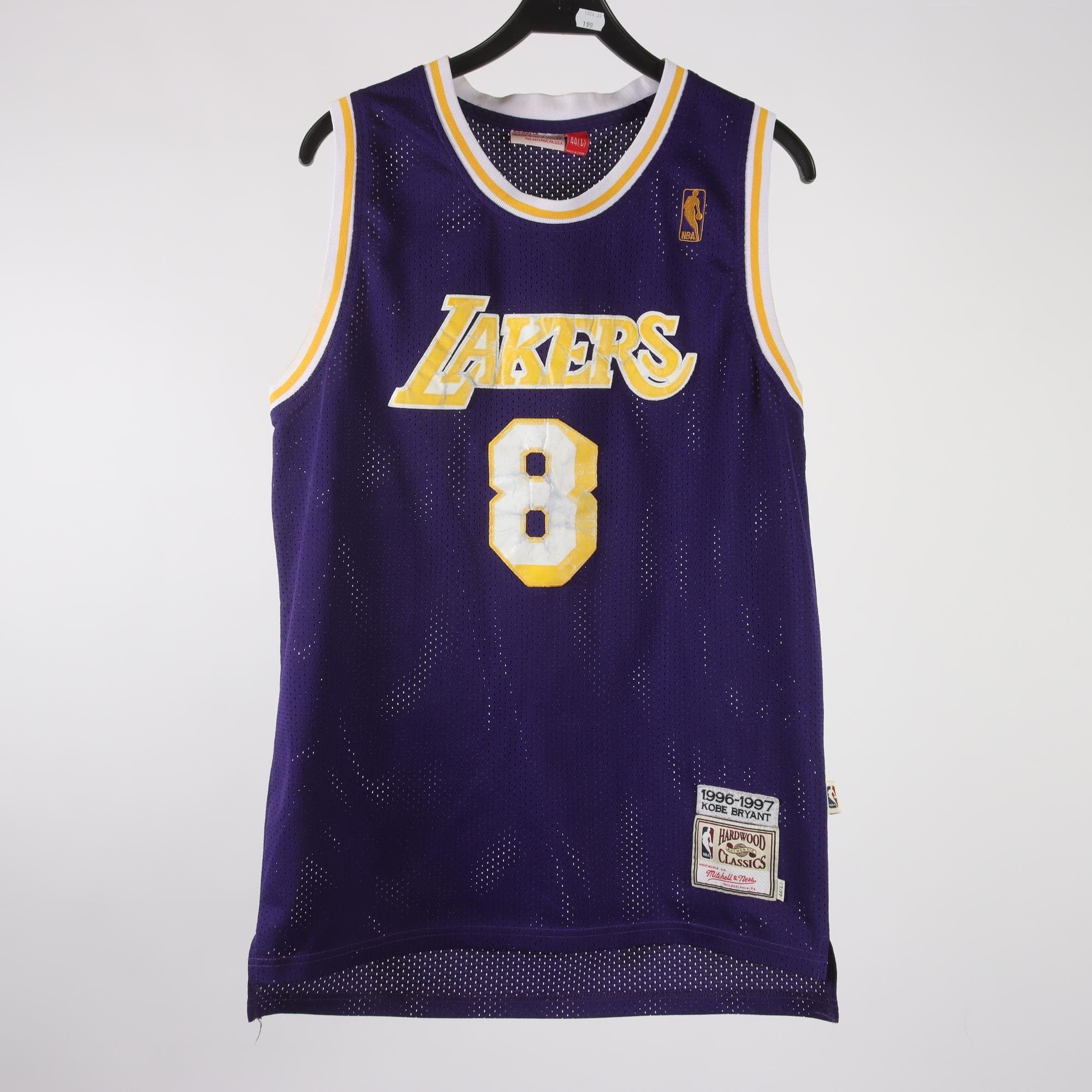 Basketlinne, Mitchell & Ness, Lakers, Bryant 8, lila, stl. L