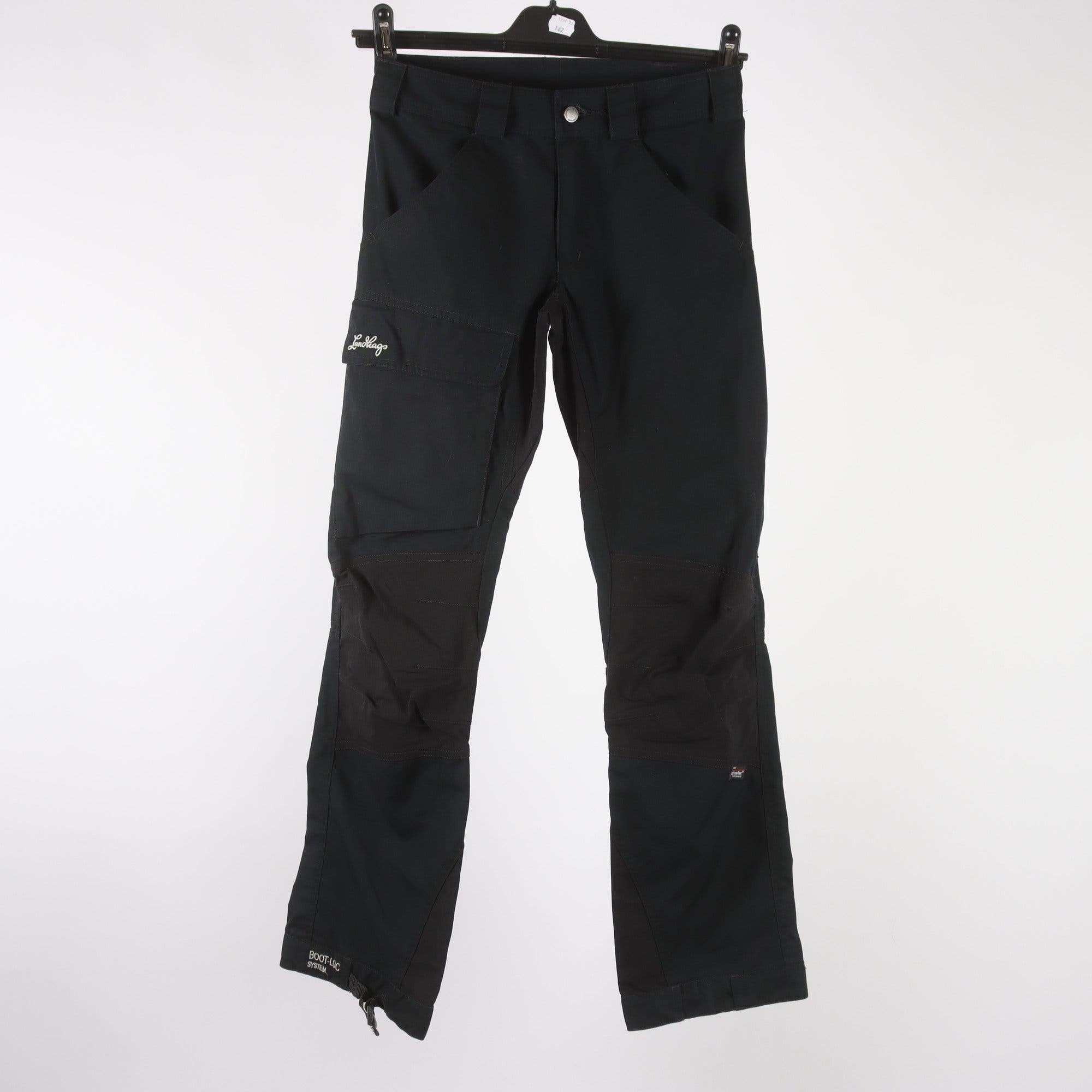 Fritidsbyxor, Lundhags, svart, stl. 34
