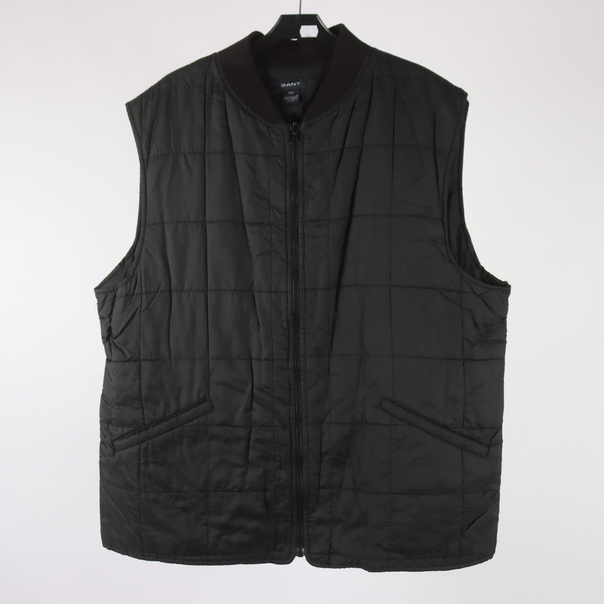 Väst, Gant, svart, stl. XXL.