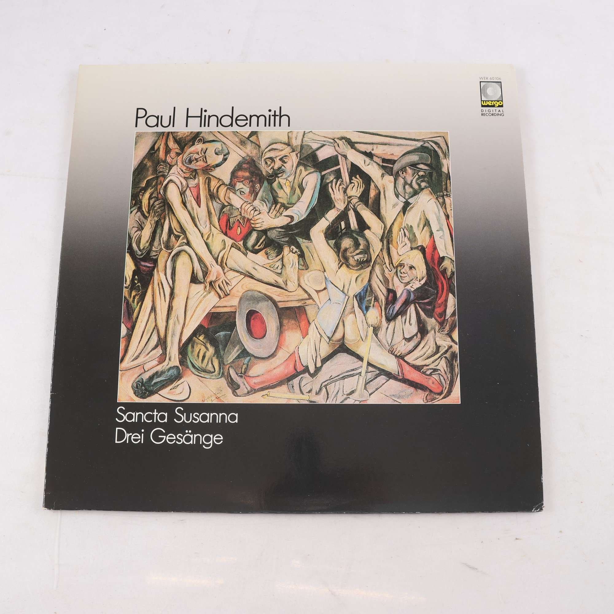 LP Paul Hindemith, Sancta Susanna – Drei Gesänge