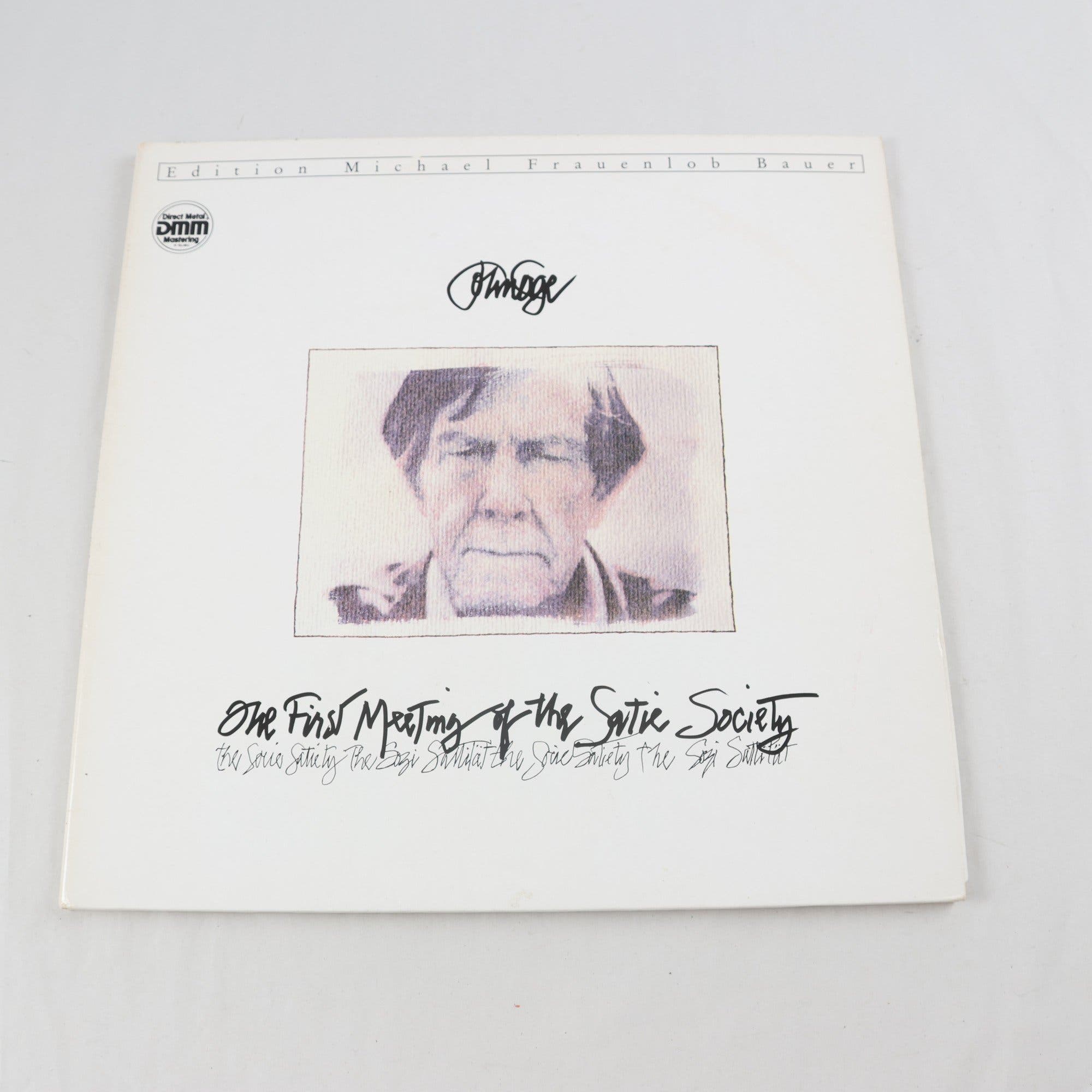 LP John Cage, The First Meeting Of The Satie Society
