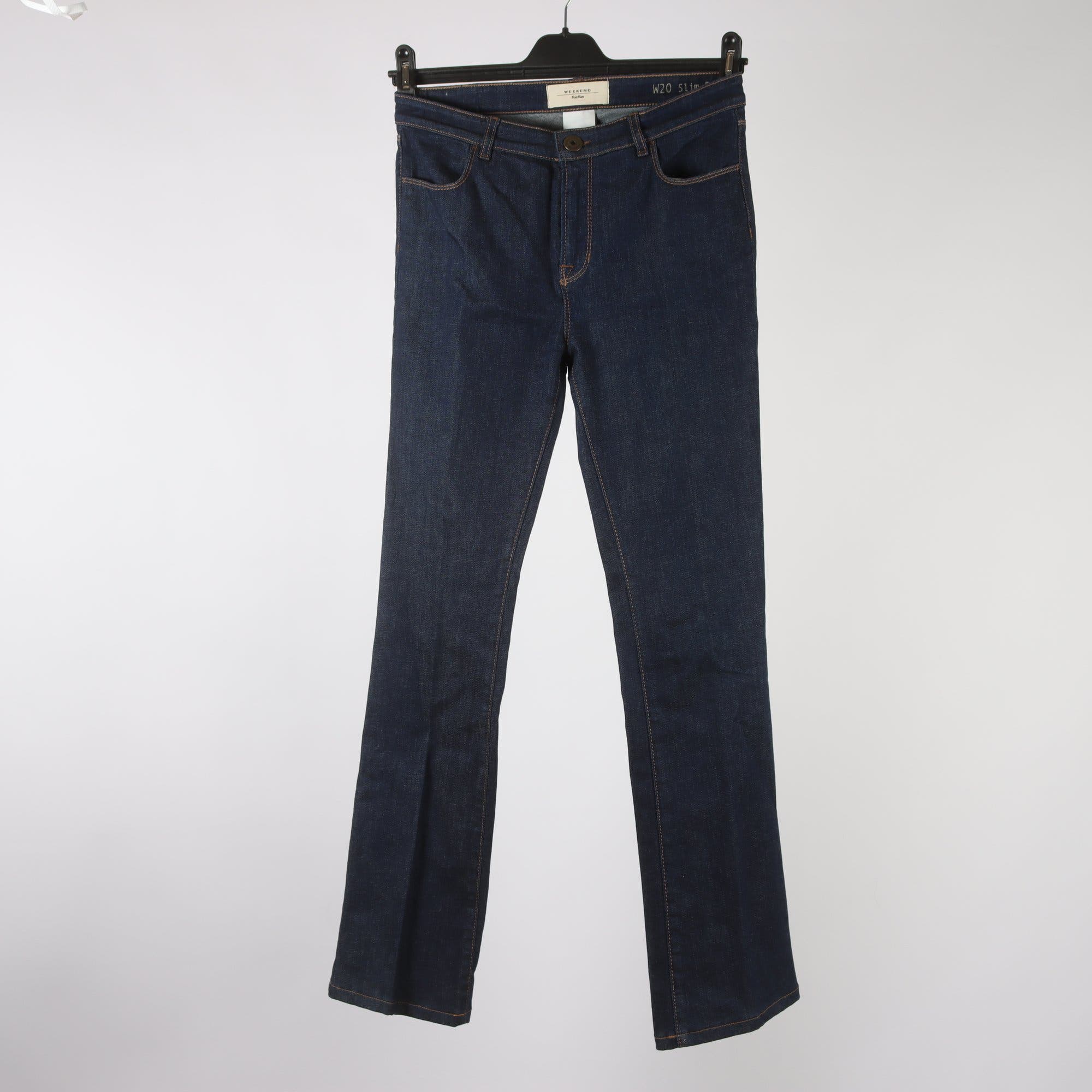 Jeans, Weekend x MaxMara, blå, stl. 36.