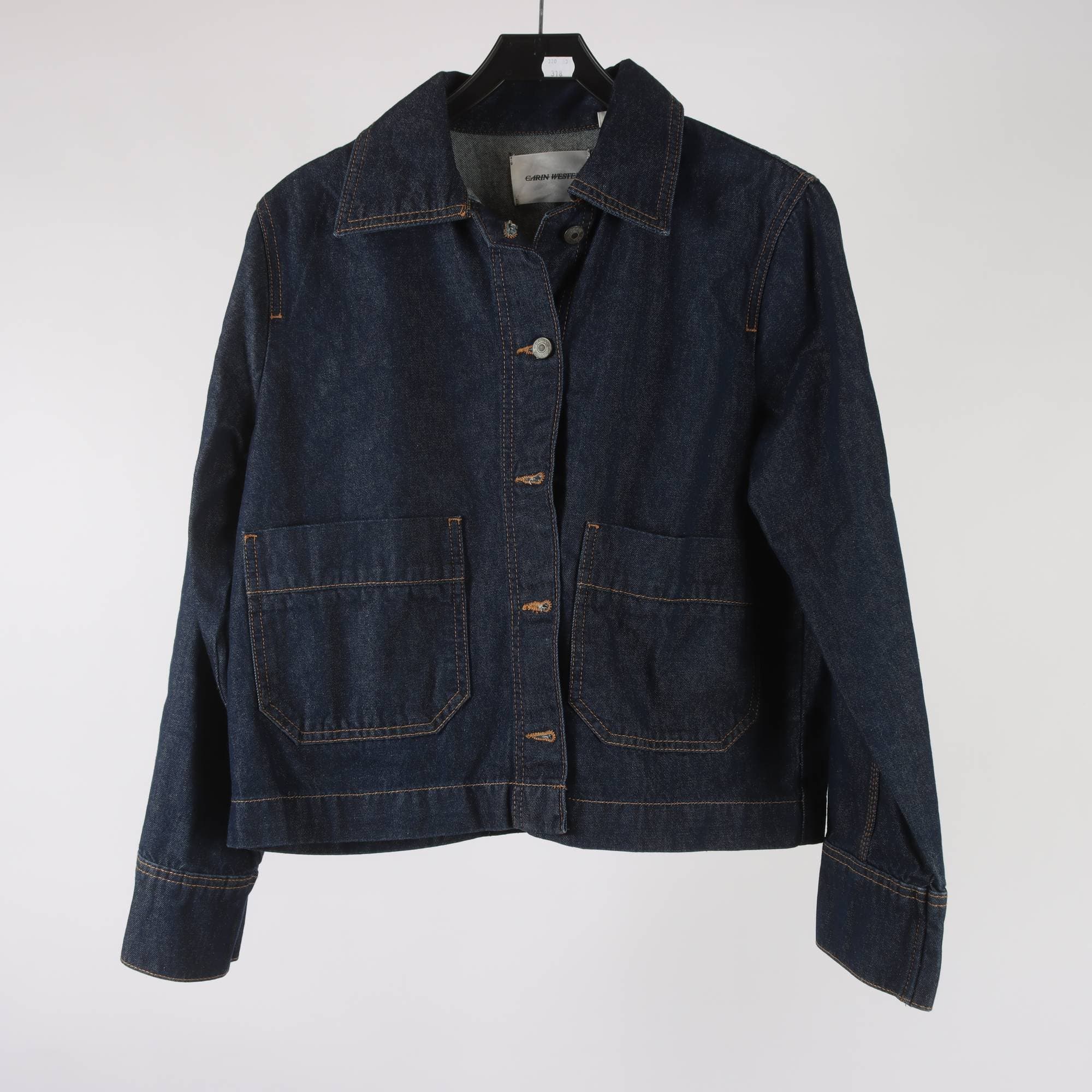 Jeansjacka, Carin Wester, blå, stl. 38.