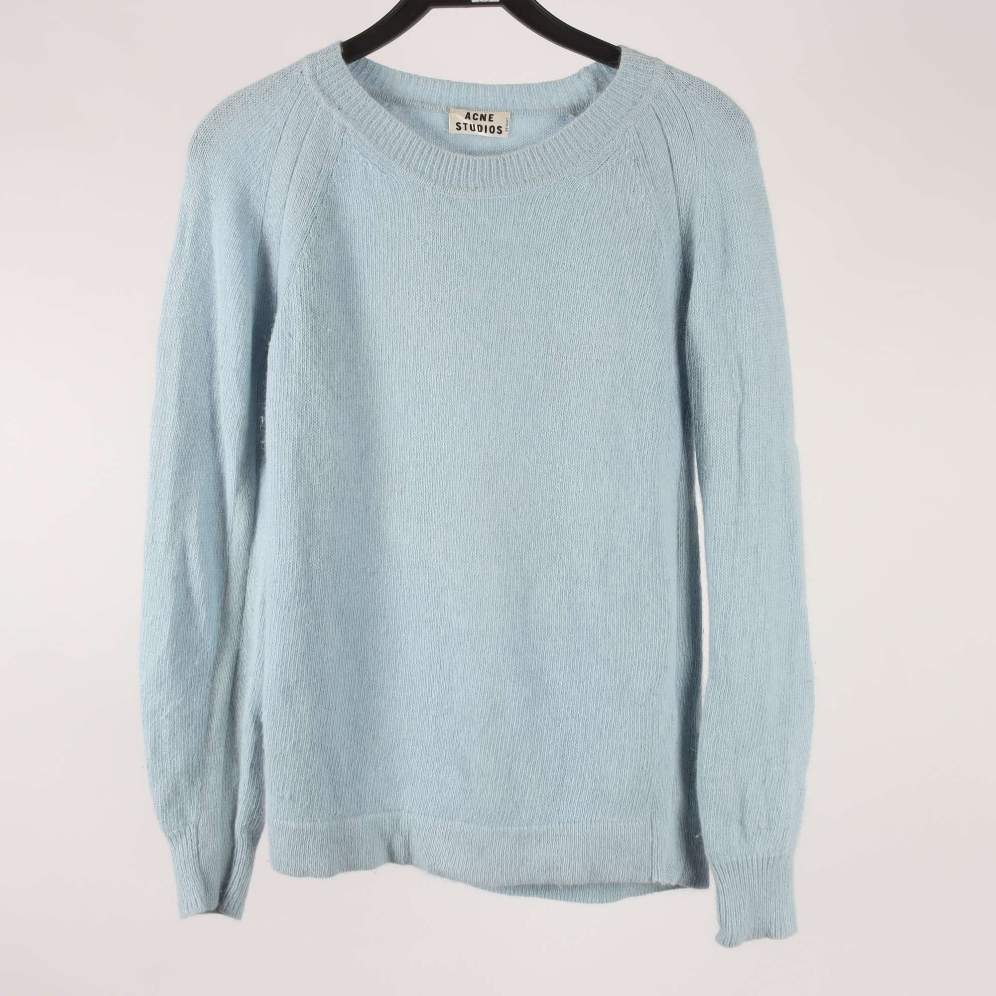 Tröja, Acne Studio, blå, 70% angora, stl. XS.