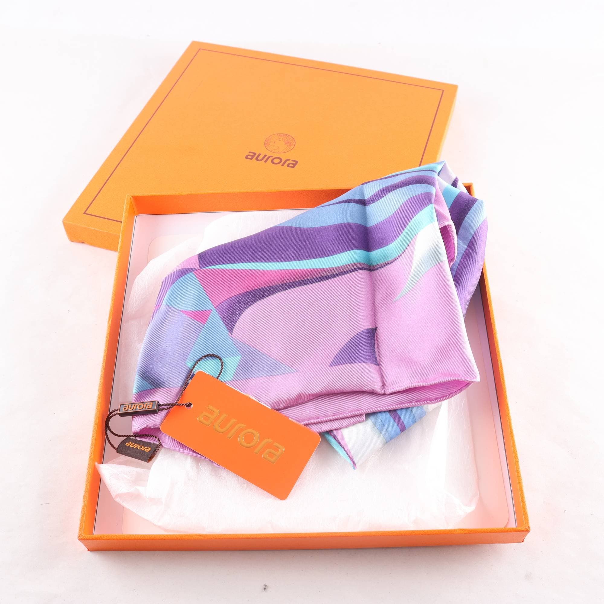 Scarf, Aurora, 100% silke