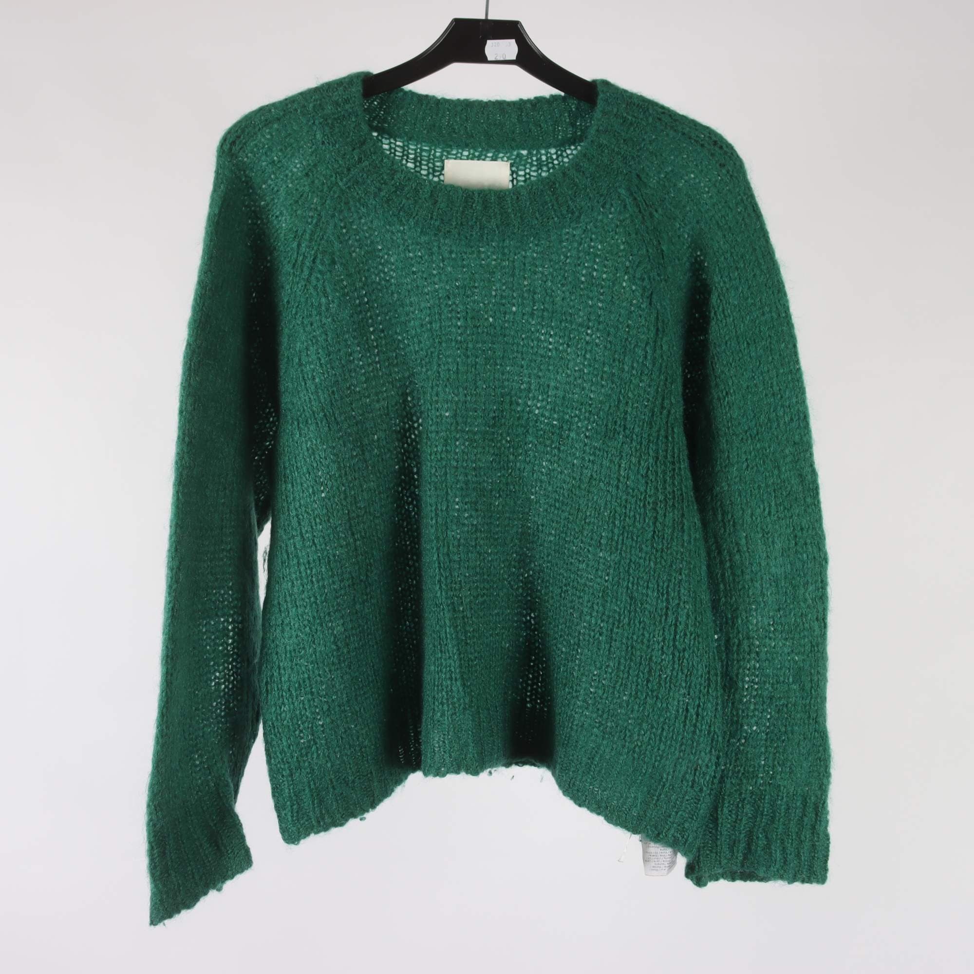 Tröja, Part Two, grön, ull, mohair, stl. M.