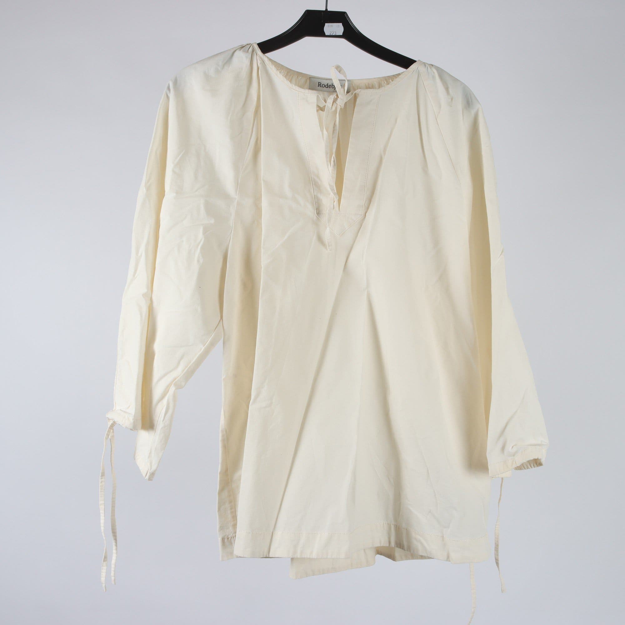 Blus, Rodebjer, beige, stl. L.