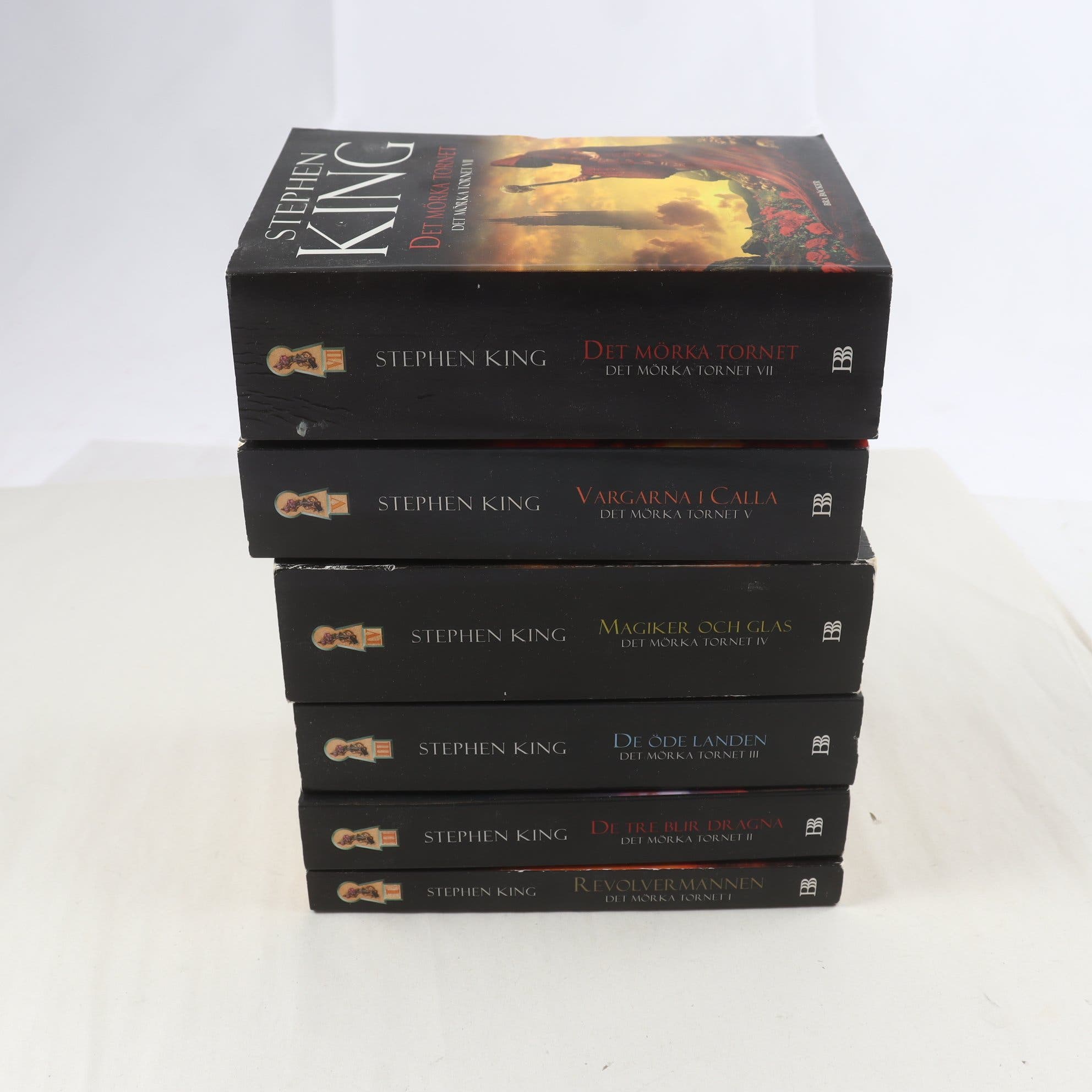 Stephen King, Det mörka tornet, Vol. I-V + VII