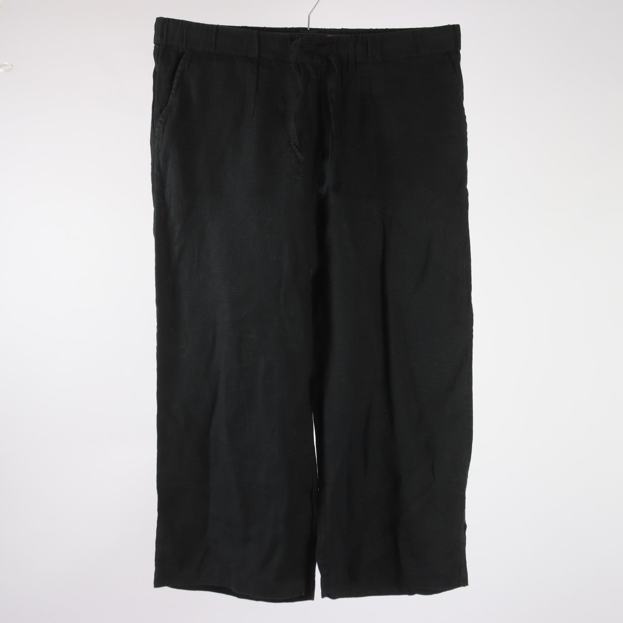 Byxor, Indiska, 100% linne, stl. M