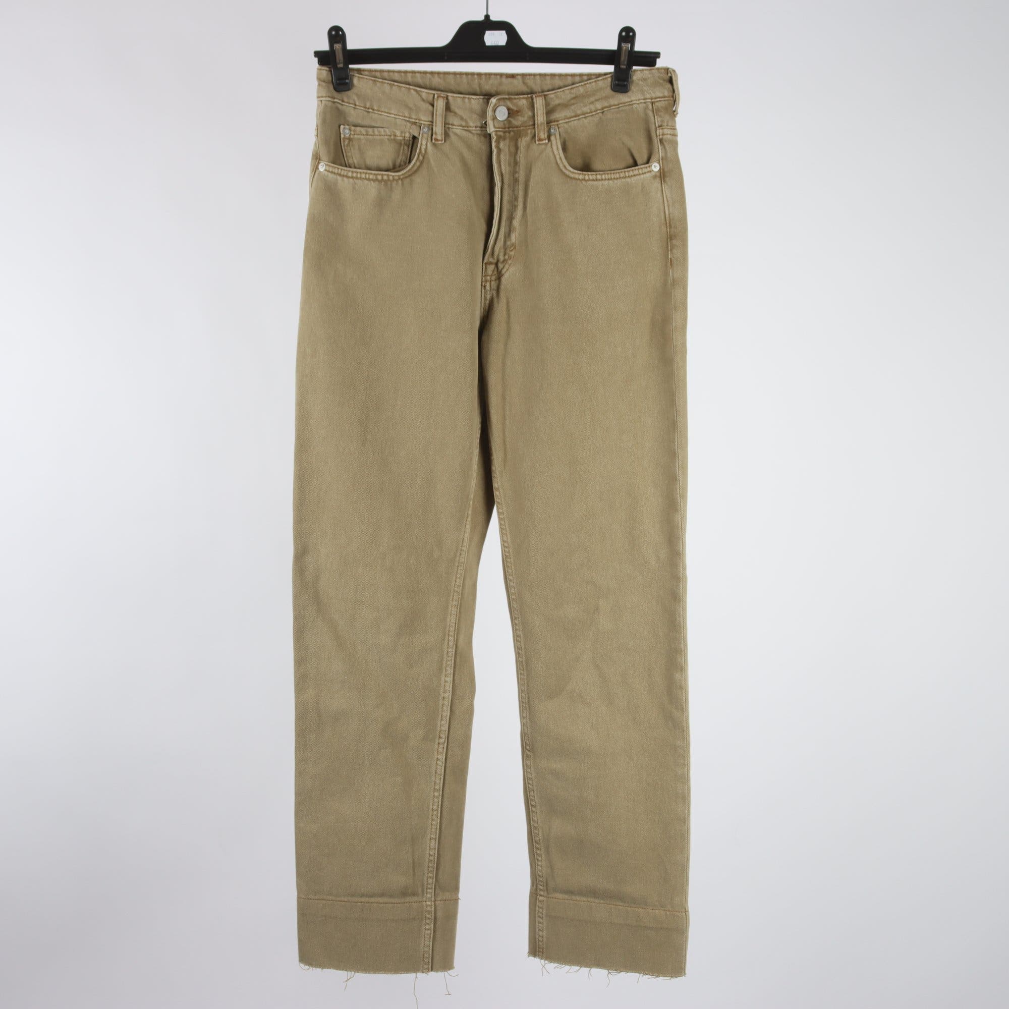 Jeans, H&M Studio, grön, stl. 40.