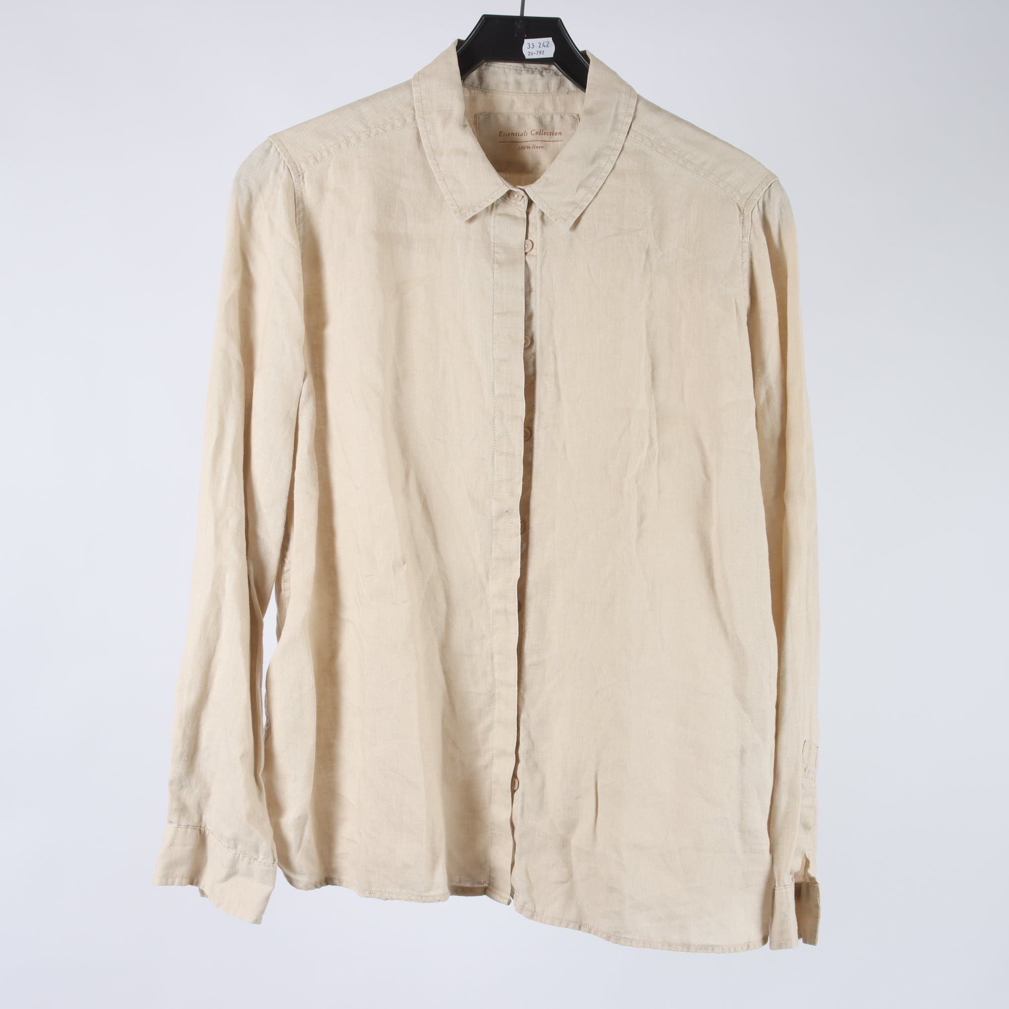 Skjorta, Marks & Spencer, 100% linne, stl. 44