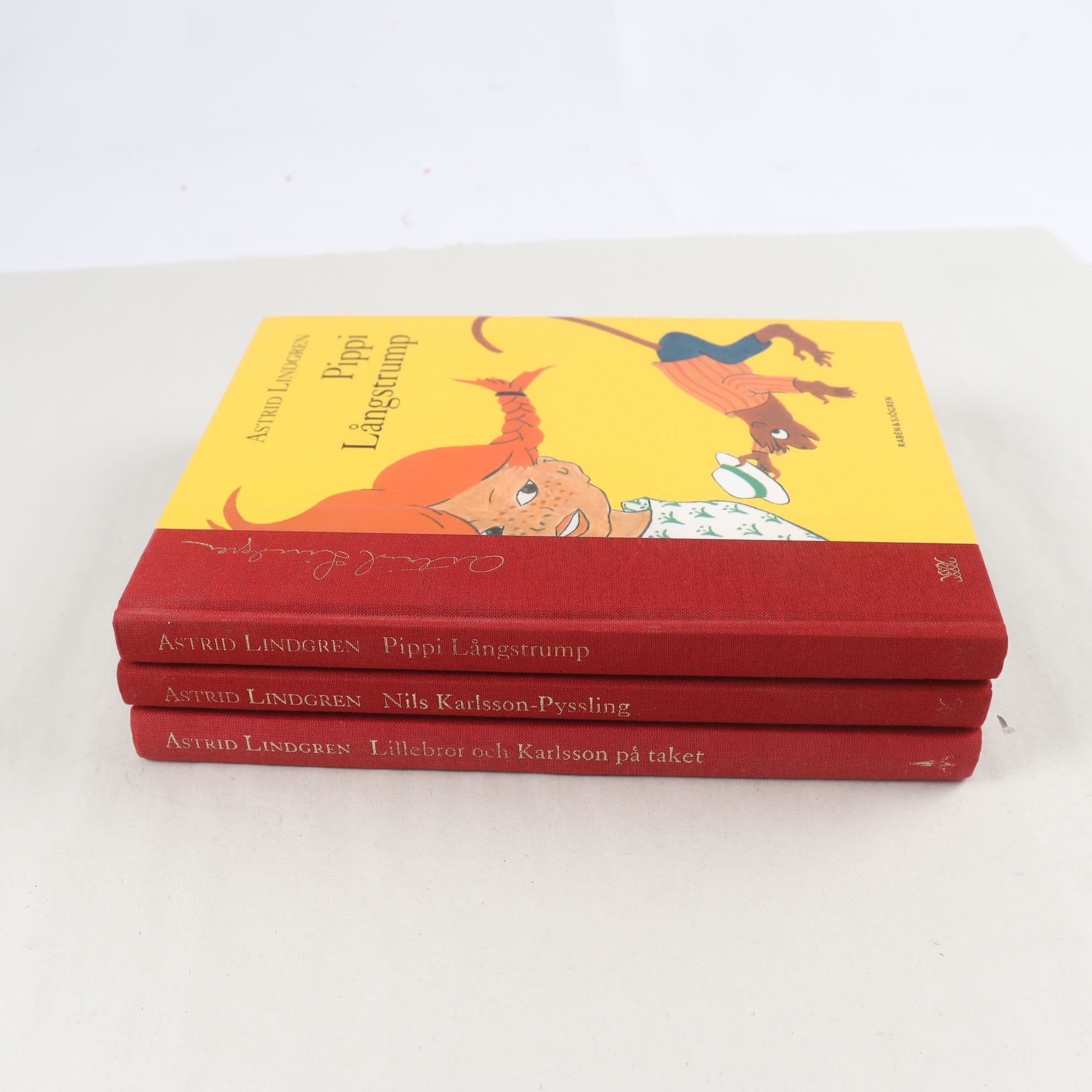 Astrid Lindgren, bokpaket med 3 volymer