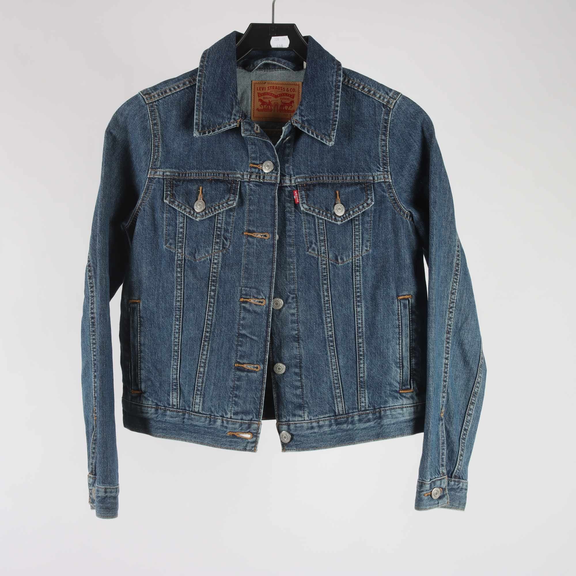 Jeansjacka, Levis, blå, stl. S.