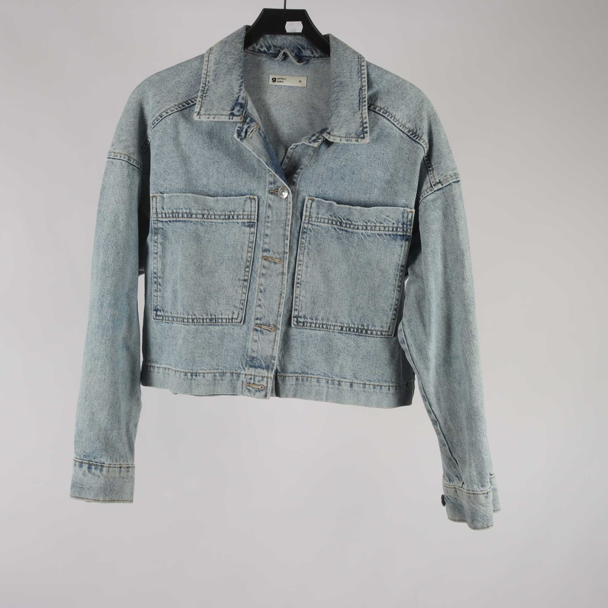 Jeansjacka, G Perfect Jeans, blå, stl. M.