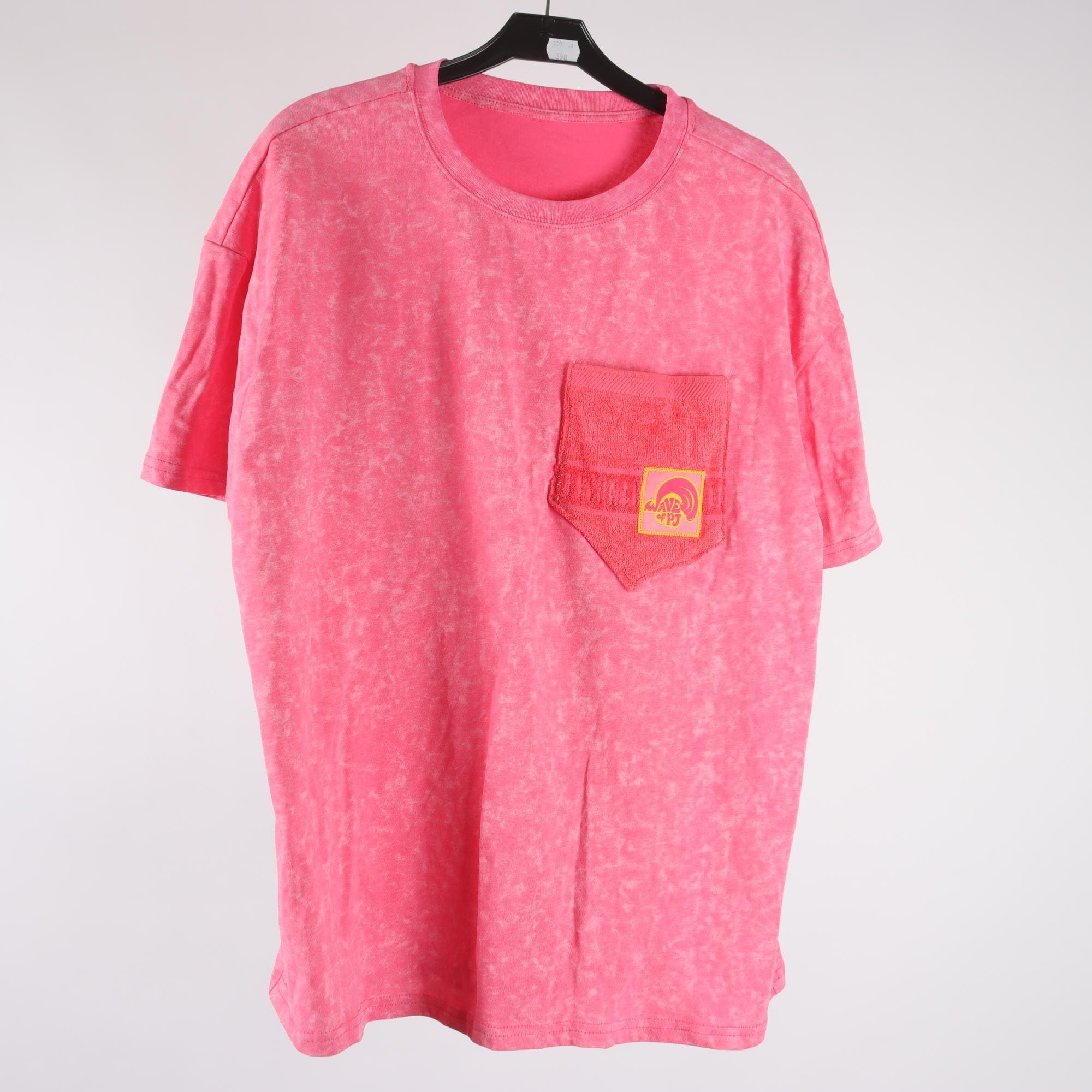 T-shirt, Wave of PJ, rosa, stl. ca. L.