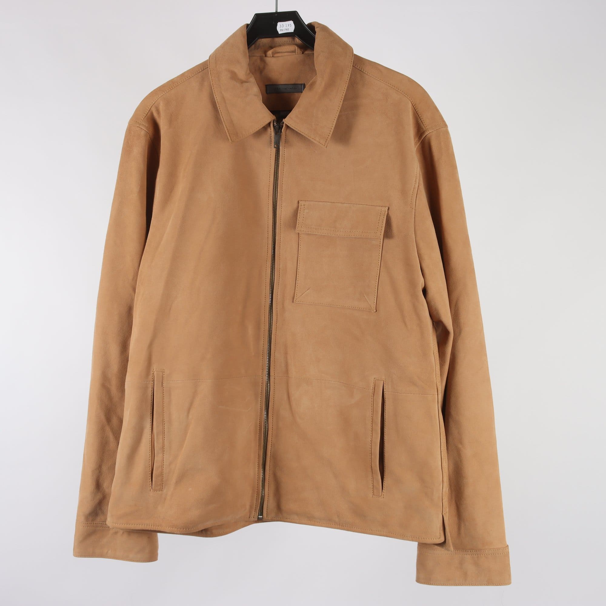 Mockajacka, John Varvatos, 100% läder, stl. 54.