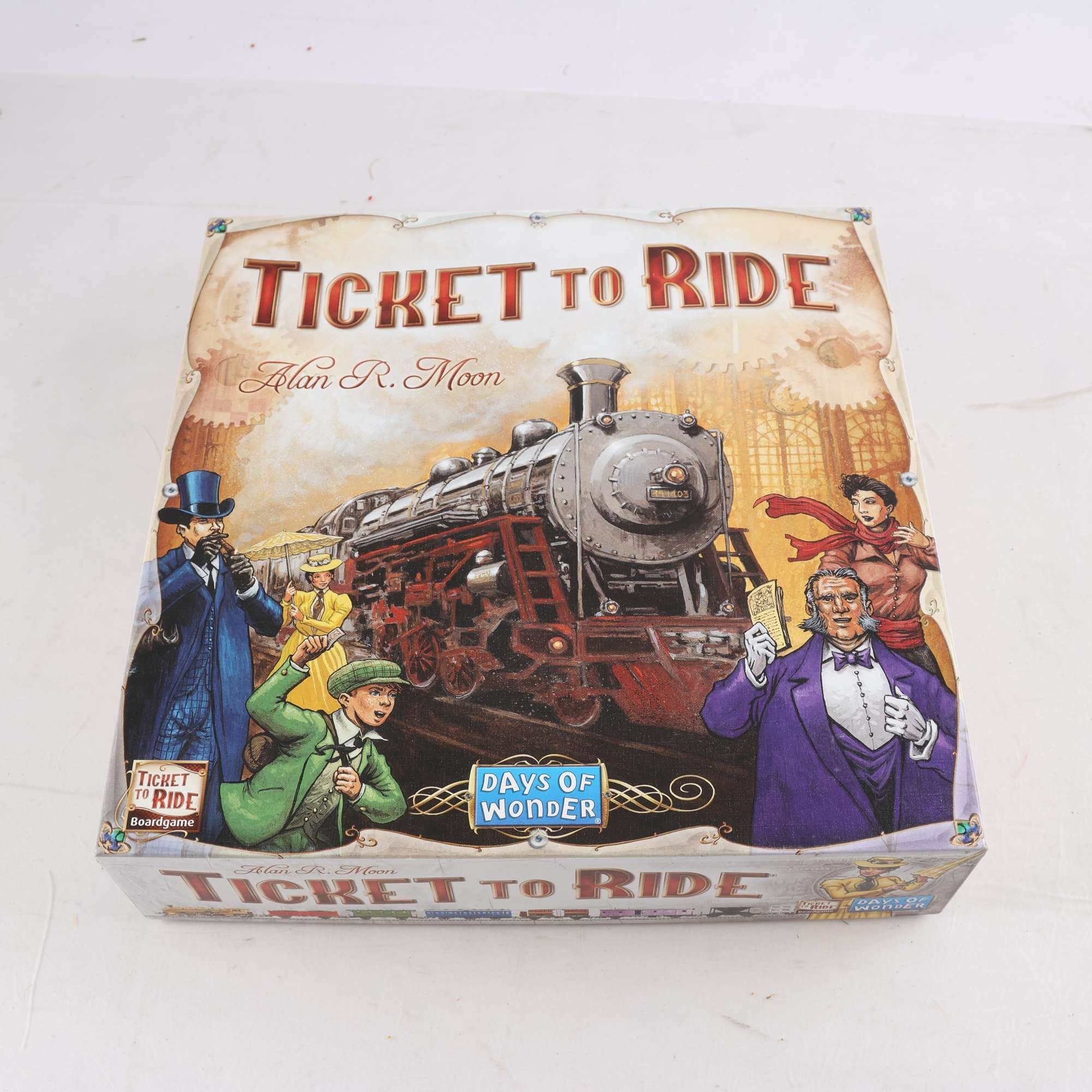 Spel, Ticket to ride,days of wonder.