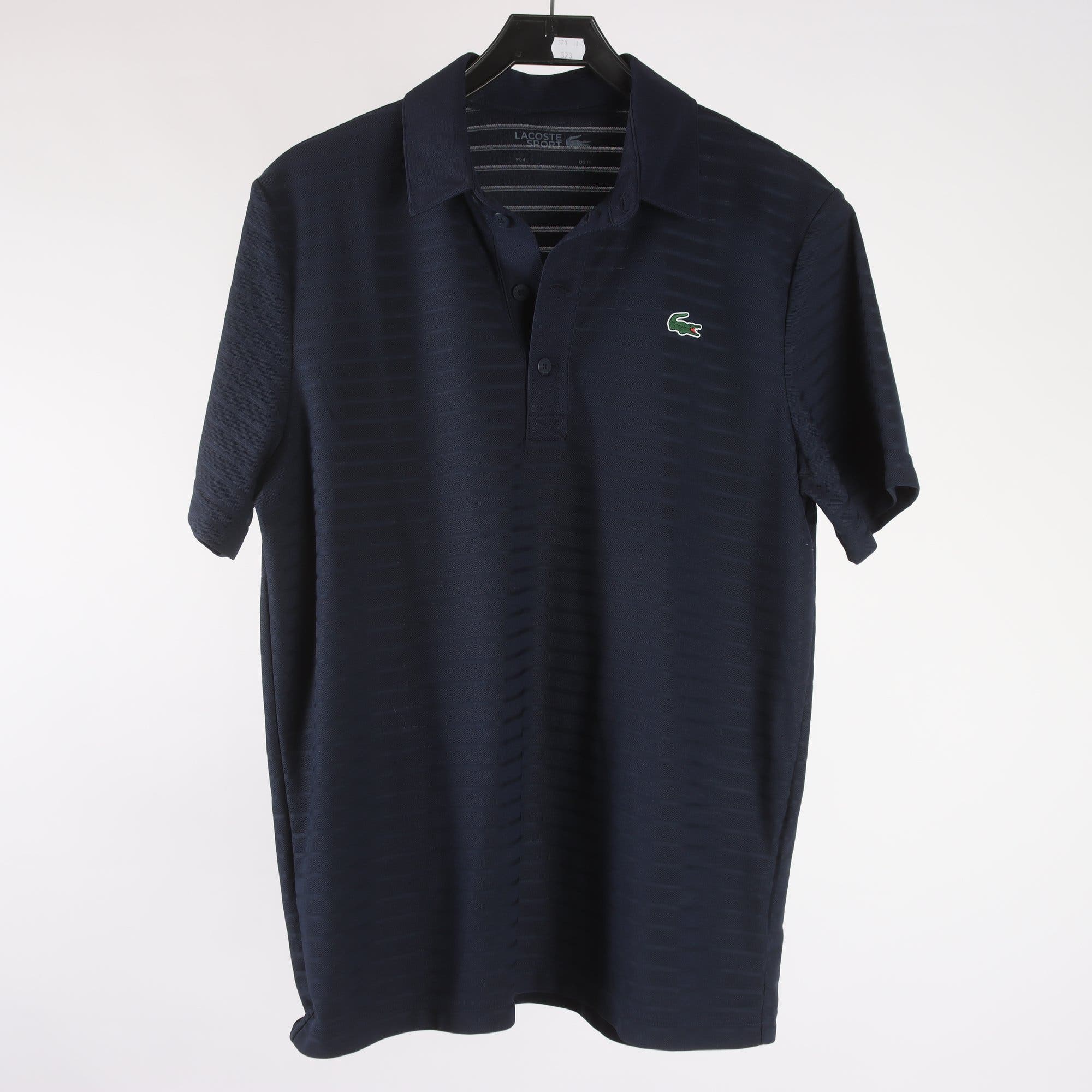 Piké, Lacoste Sport, blå, stl. US M.