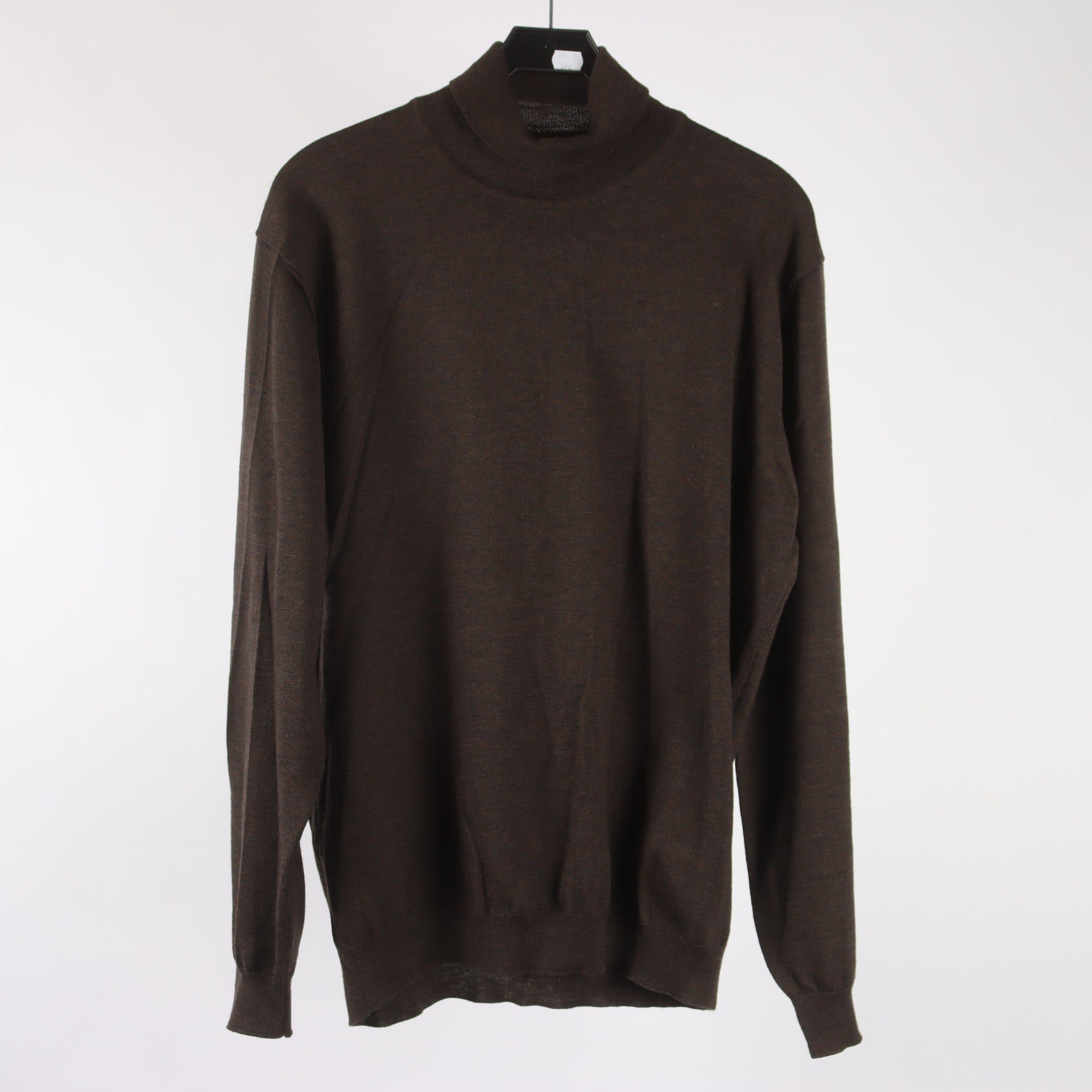 Tröja, Gant, brun, 100% ull, stl. XXL.