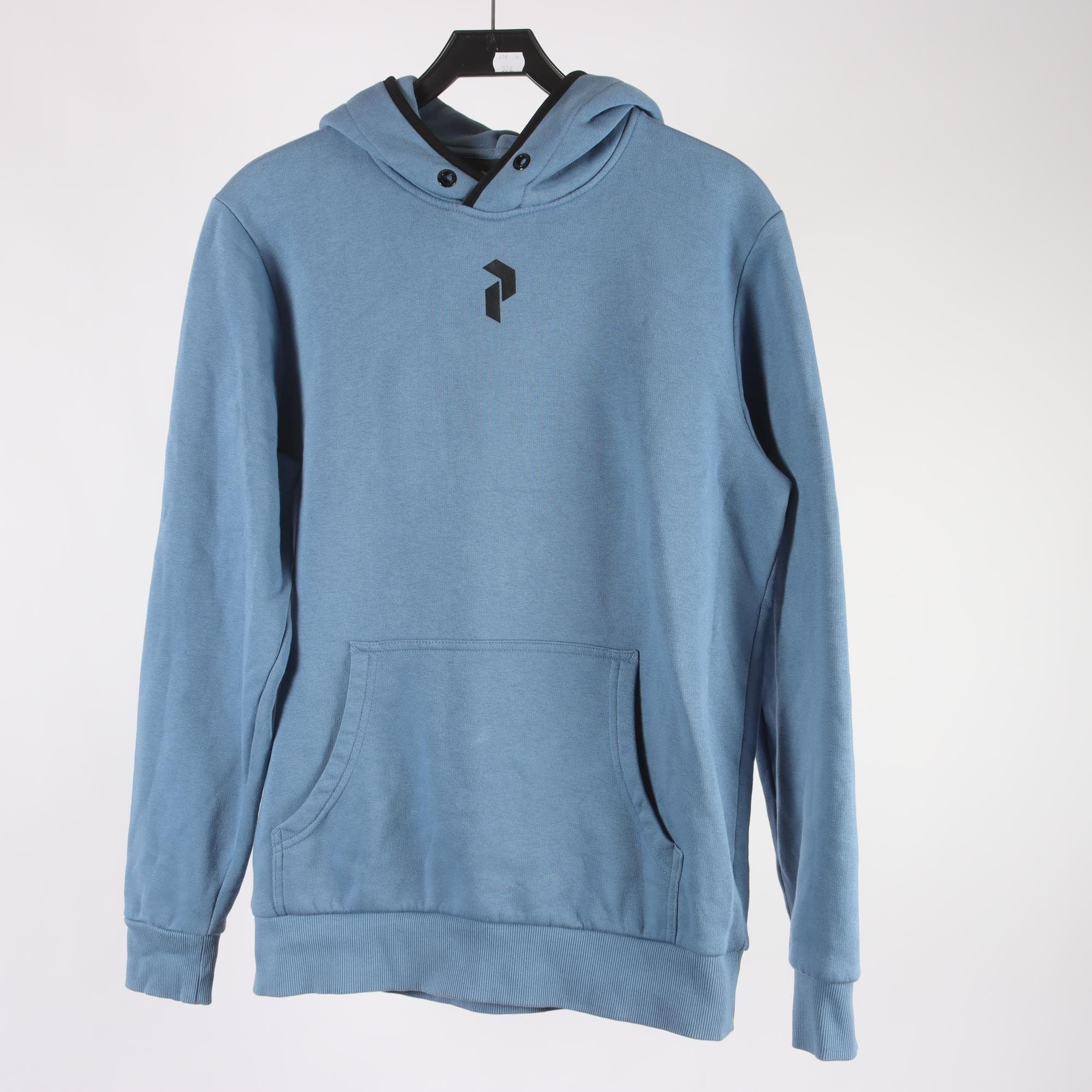 Hoodie, Peak Performance, blå, stl. M.