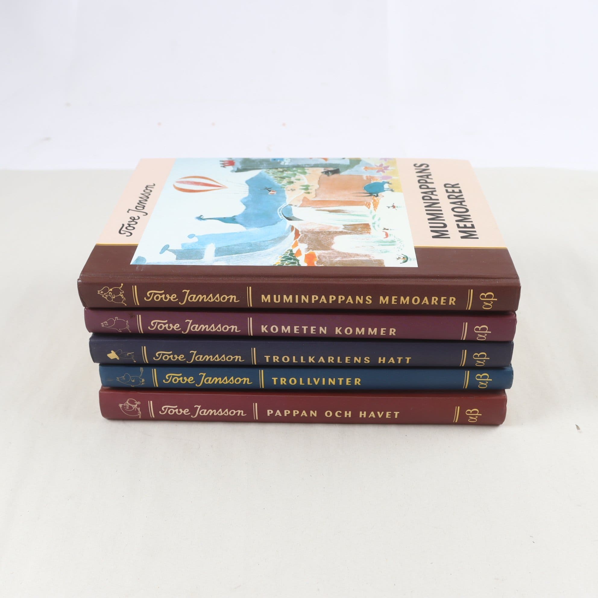 Tove Jansson, bokpaket med 5 volymer