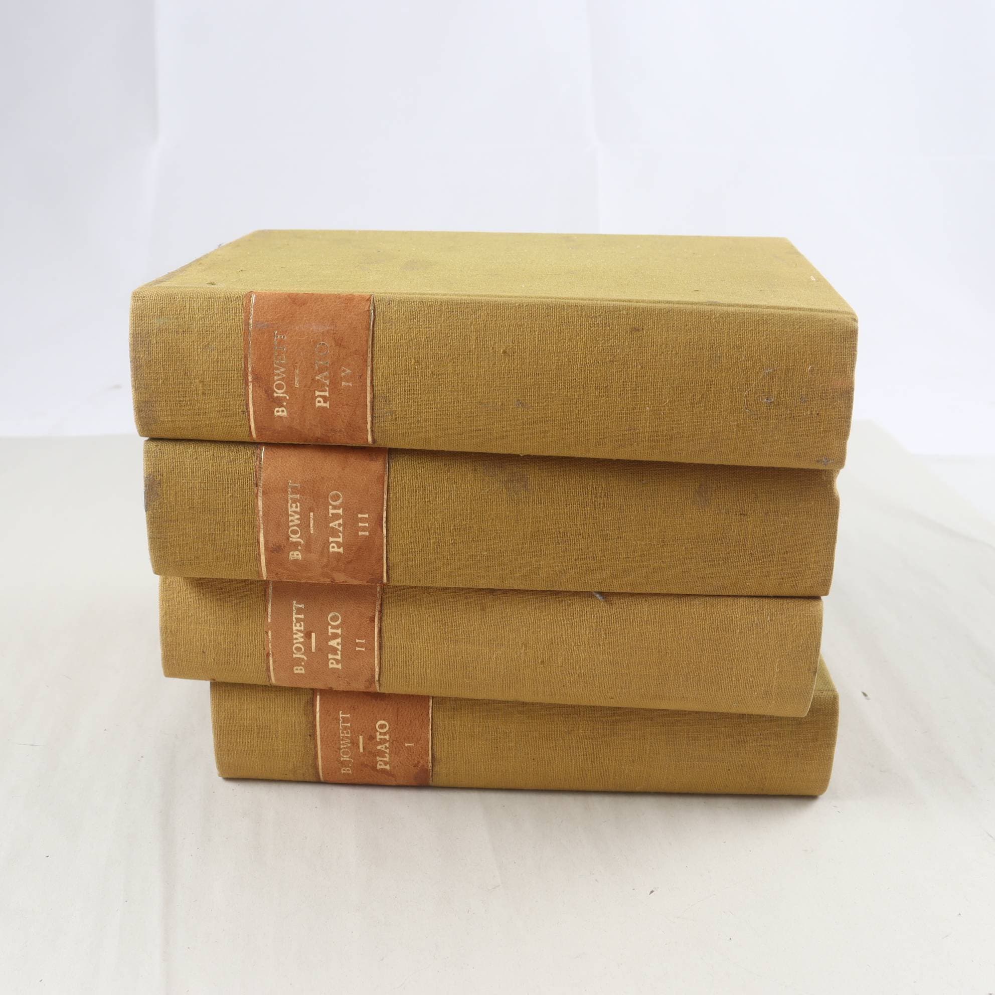 The Dialogues of Plato, Vol. I-IV. Samfraktas ej