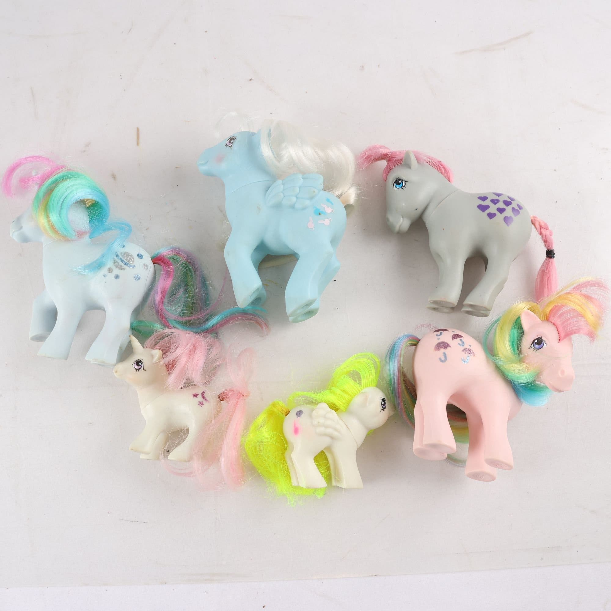 Hästar, My little pony, 6st.