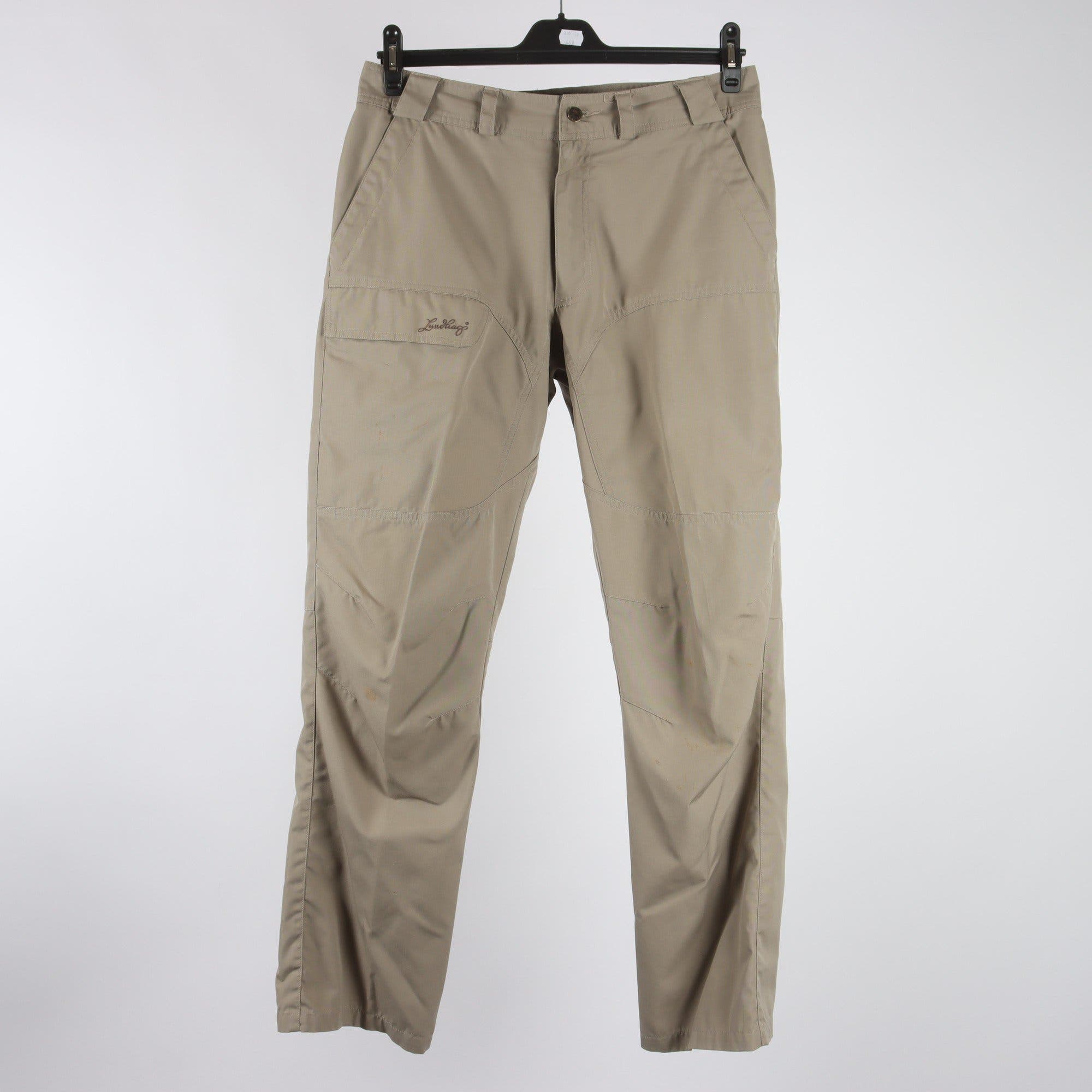 Friluftsbyxor, Lundhags, beige, stl. 50.