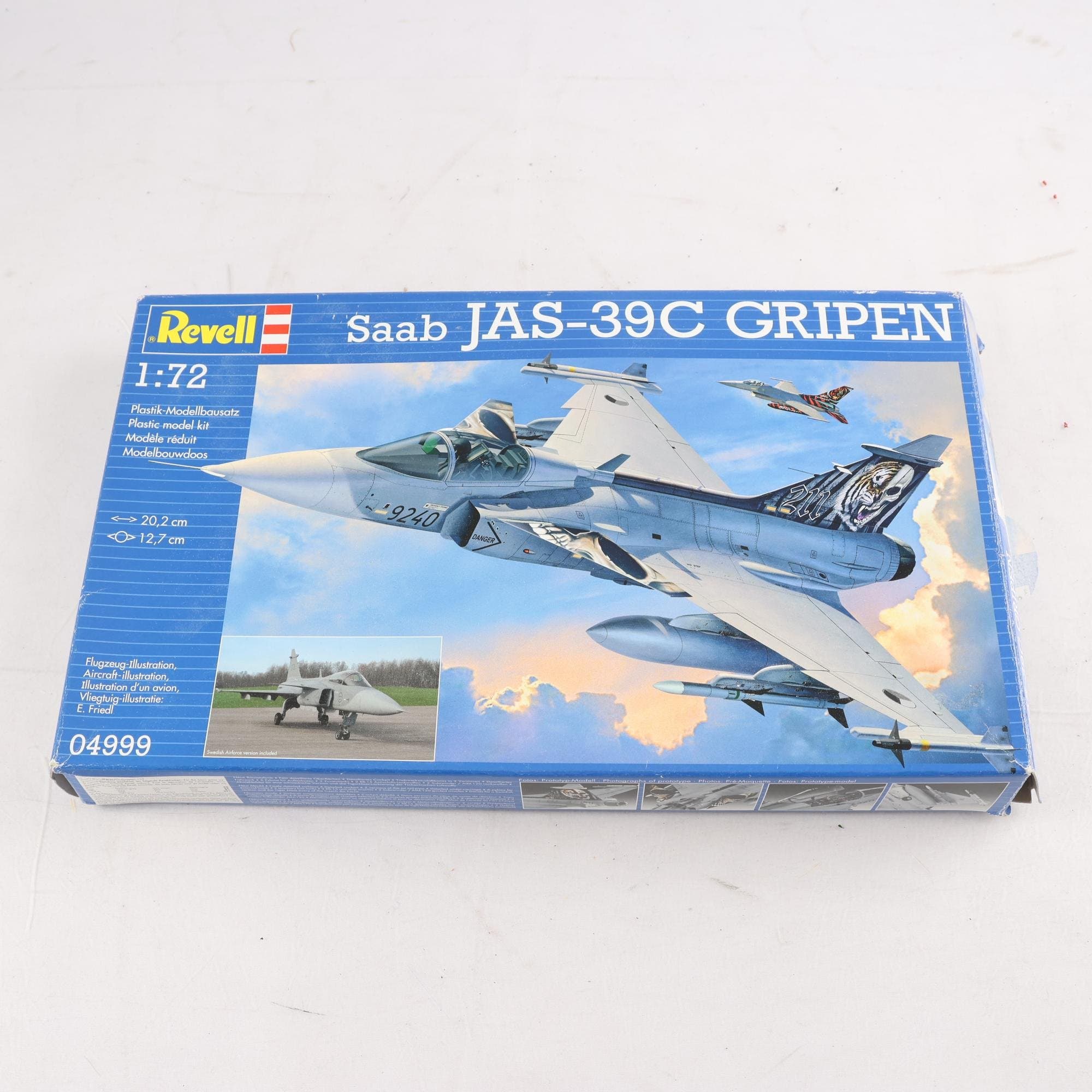 Byggsats, Saab,jas-39c gripen, revell.