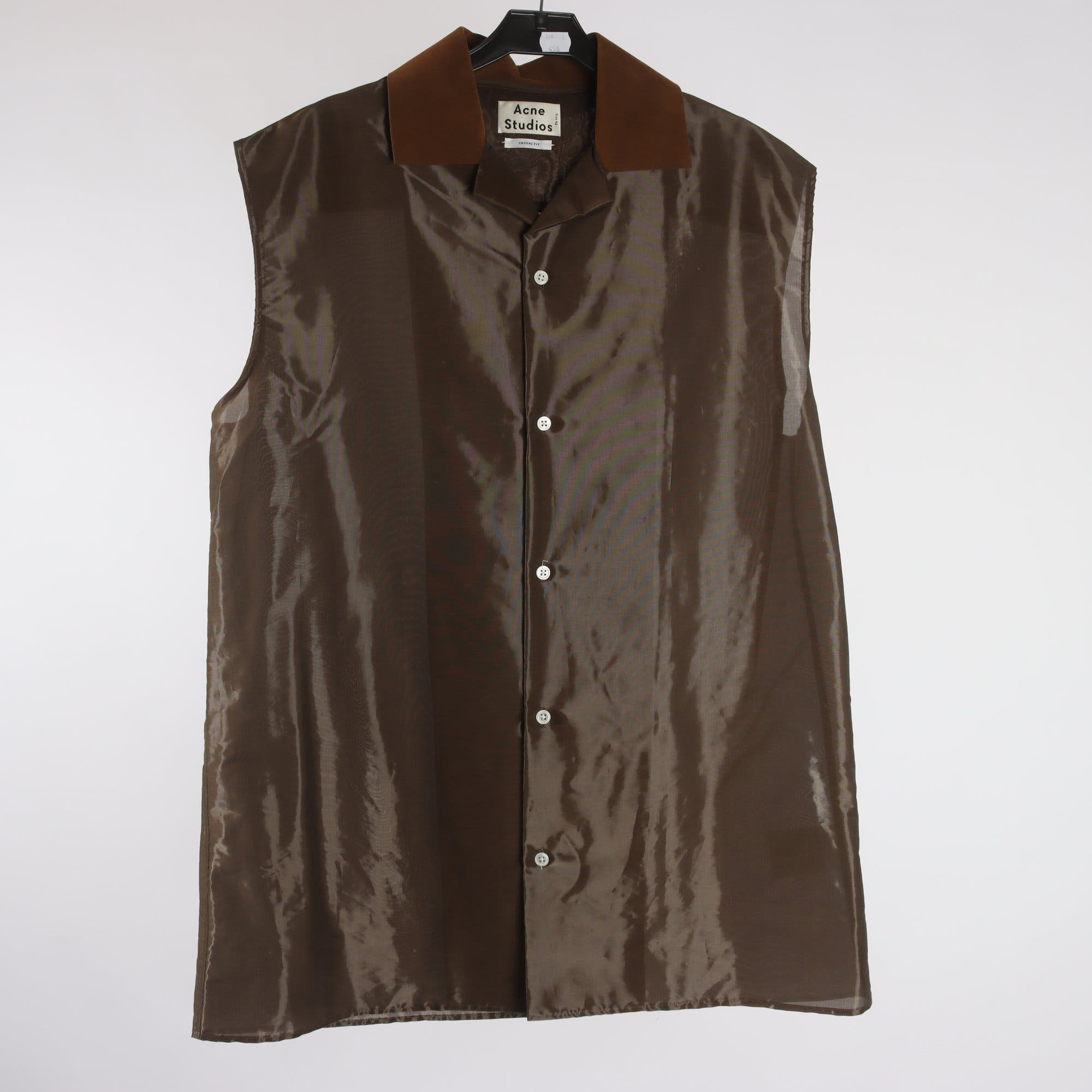 Linne, Acne Studio, brun, stl. 52.
