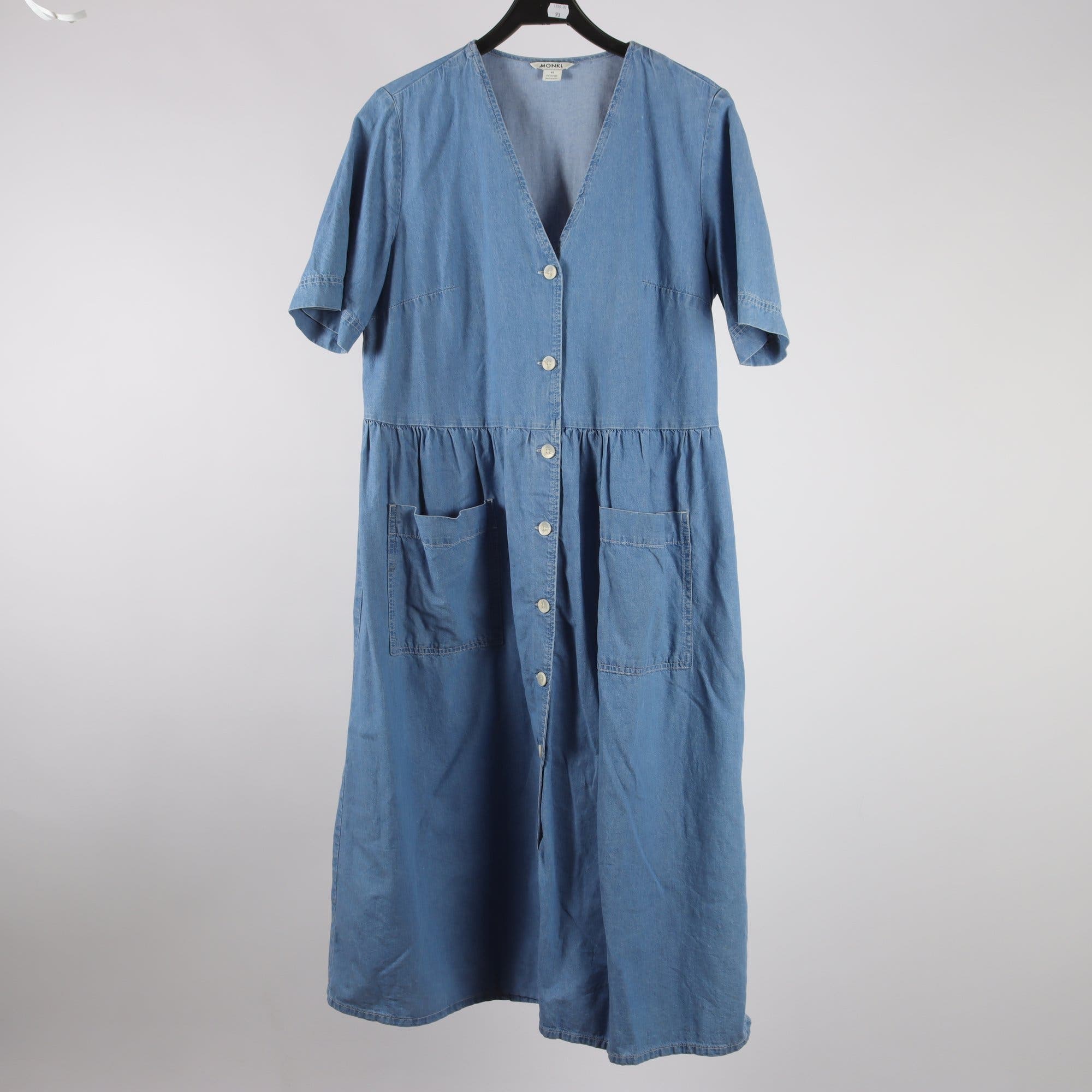 Jeansklänning, Monki, blå, stl. 44