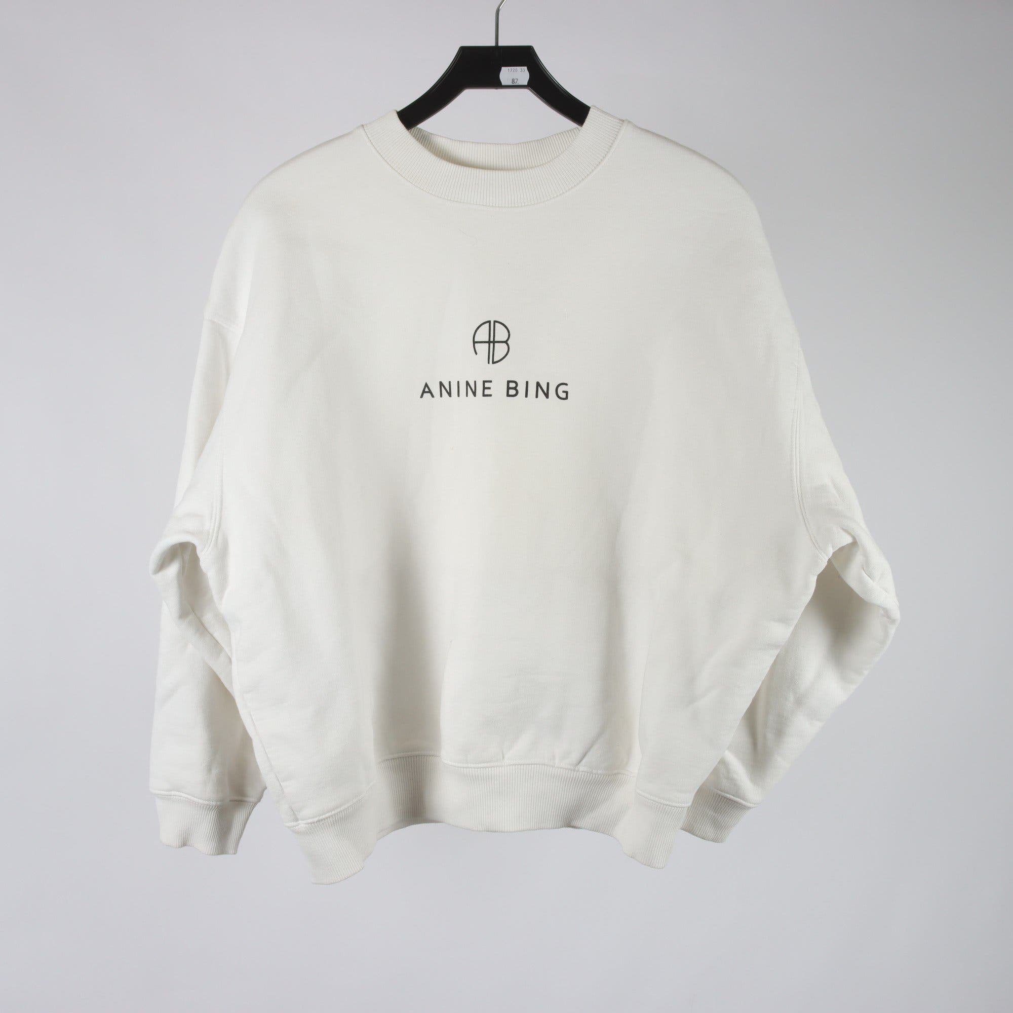Sweatshirt, Anine Bing, vit, stl. S