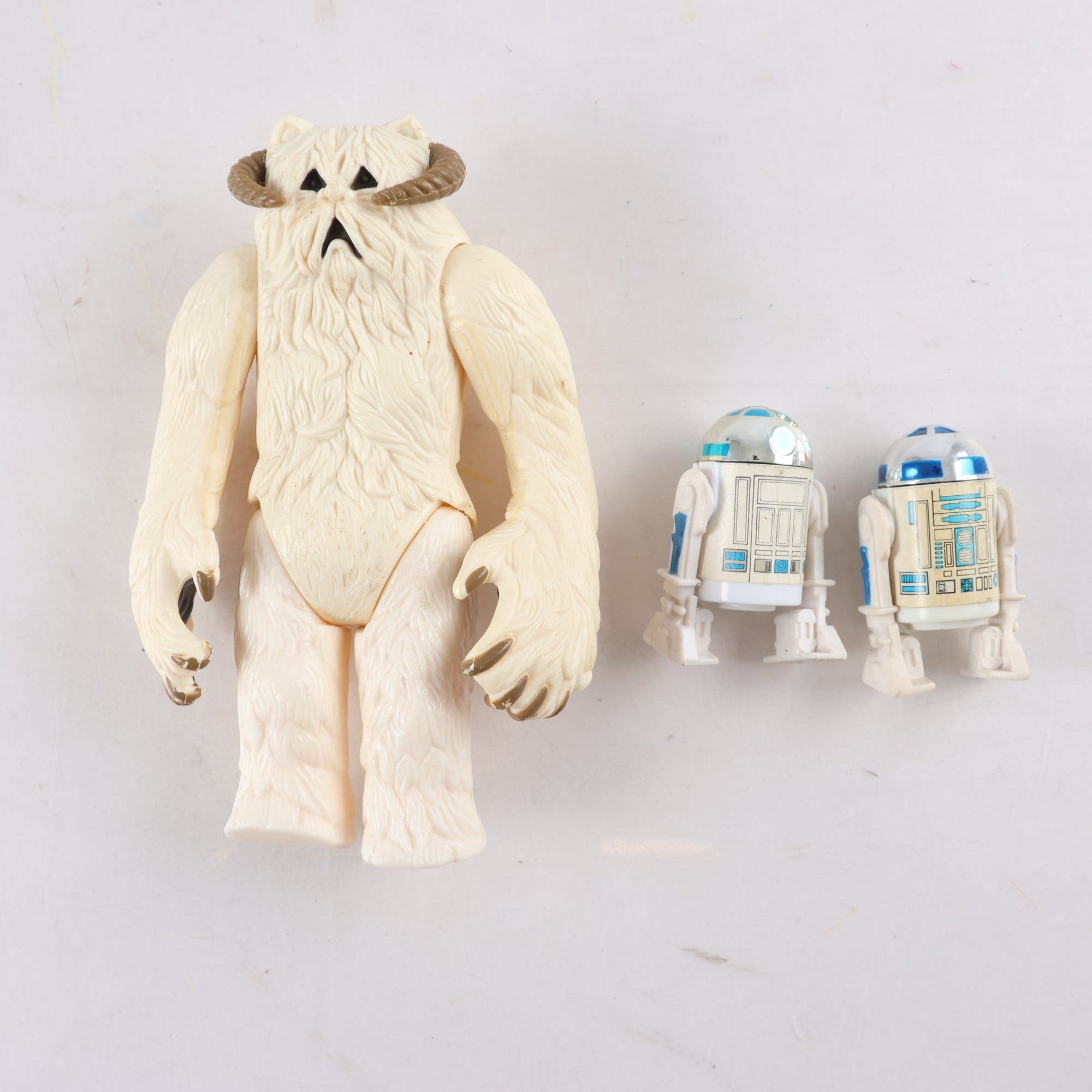 Figurer, Star wars, fr 70-80 talet, 3st,retro.