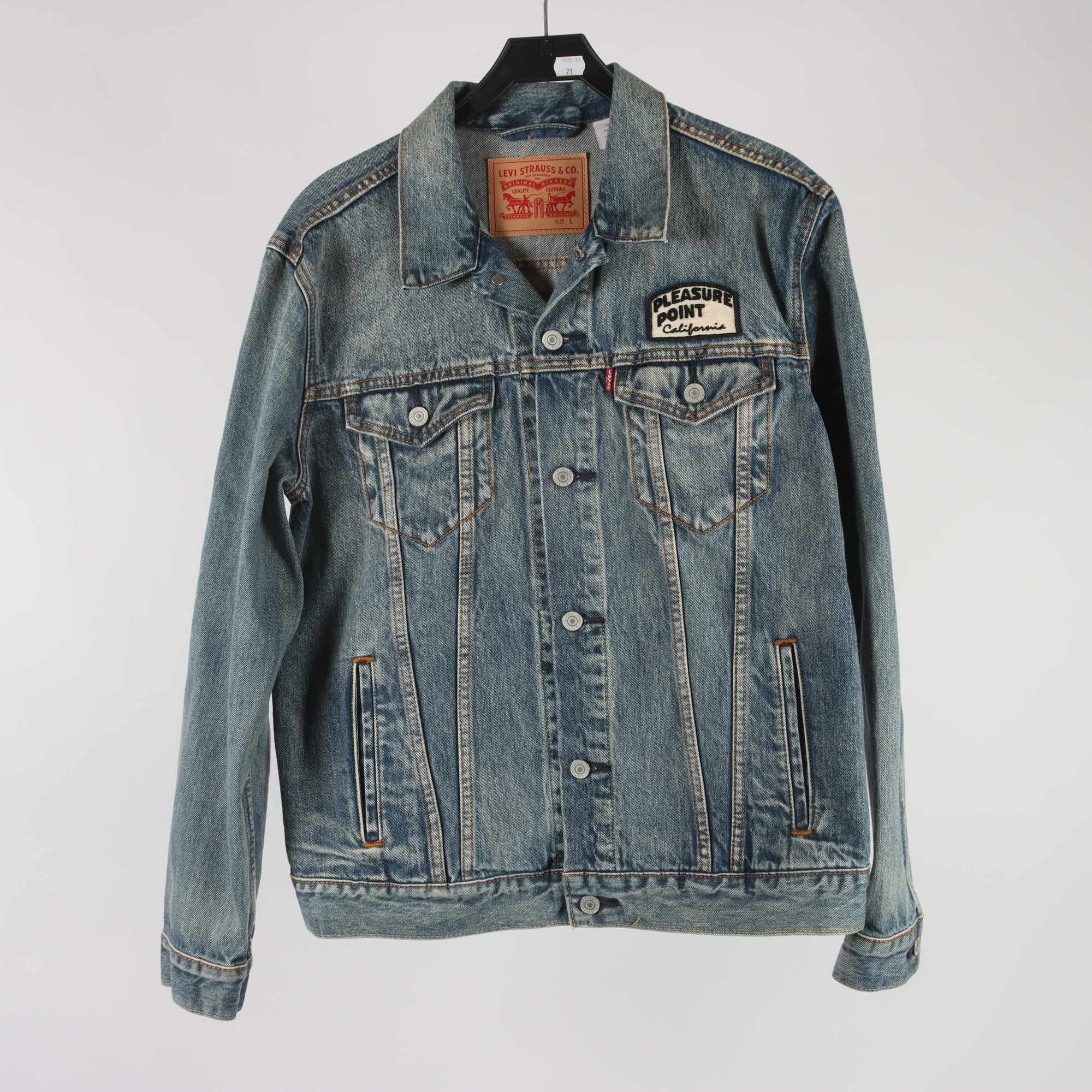 Jeansjacka, Levi Strauss & Co, blå, stl. L