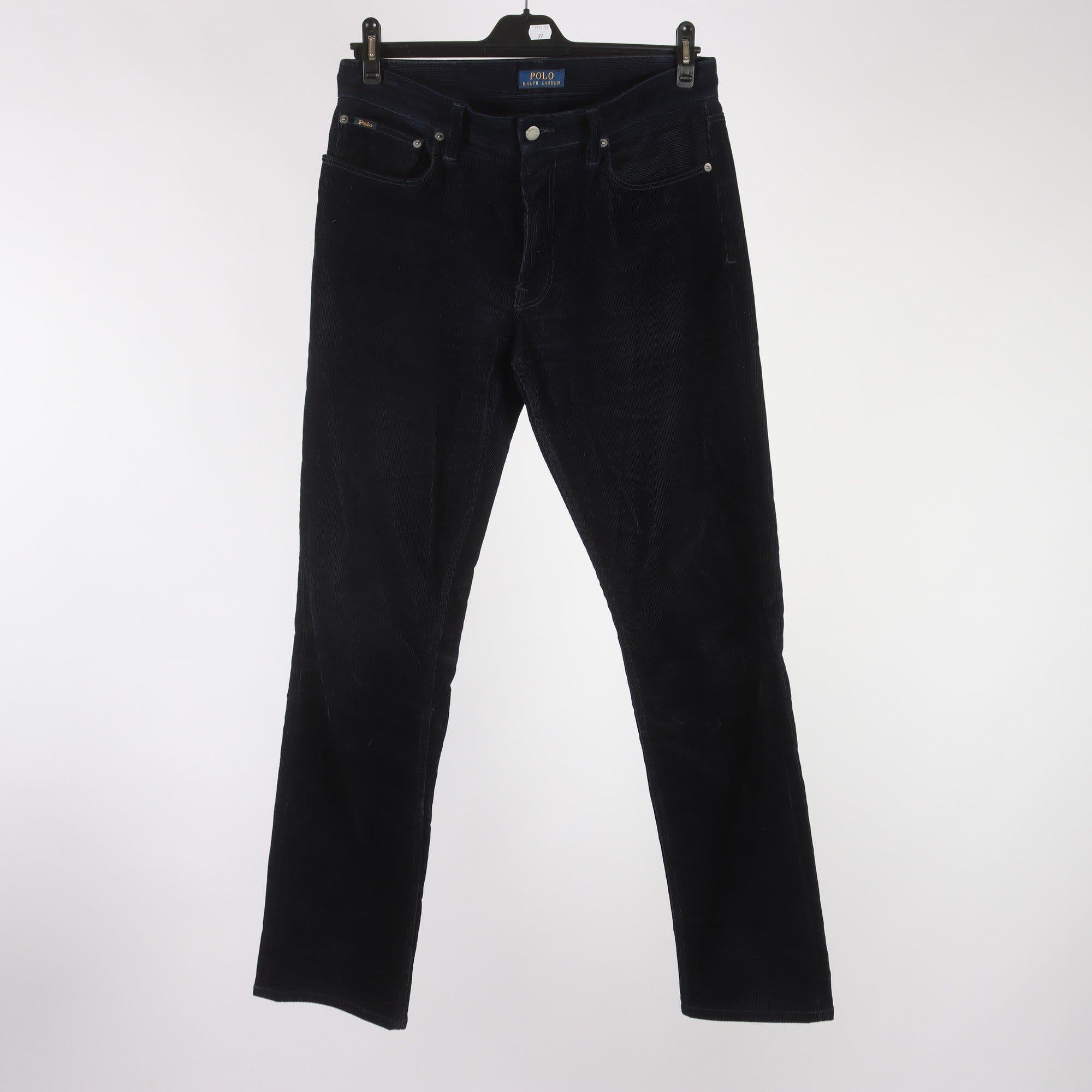Manchesterbyxor, Polo Ralph Lauren, blå, stl. W32 L34