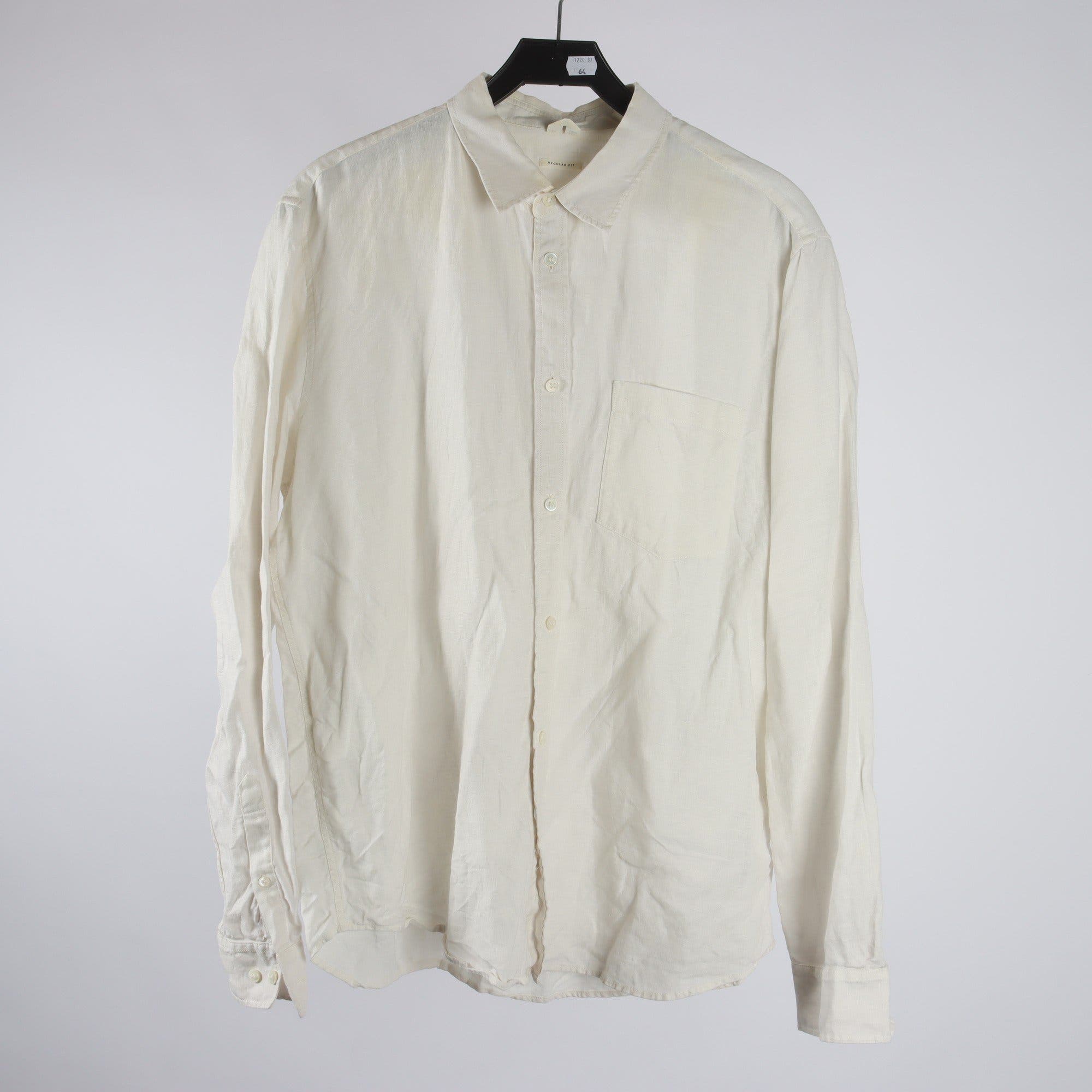Skjorta, Arket, offwhite, 100% inne, stl. 54