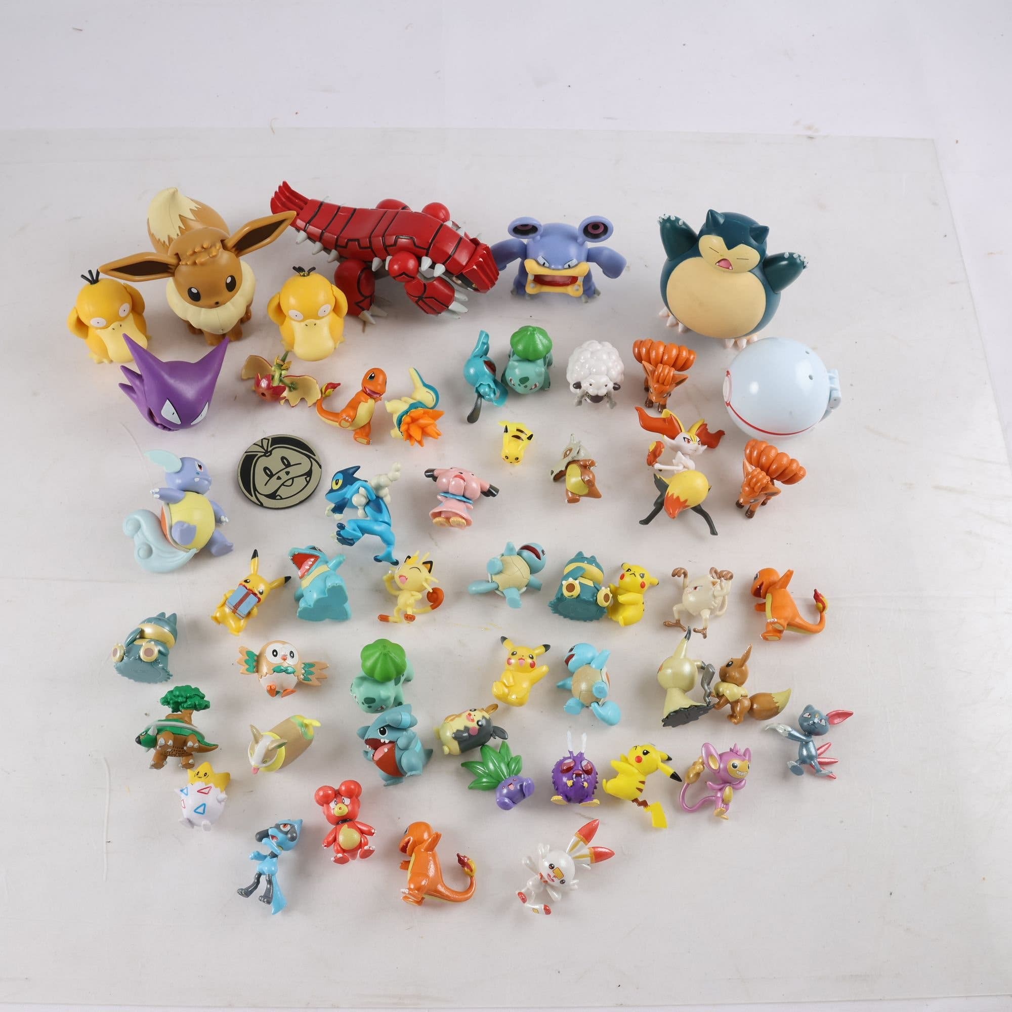 Figurer, Pokemon, blandat parti.