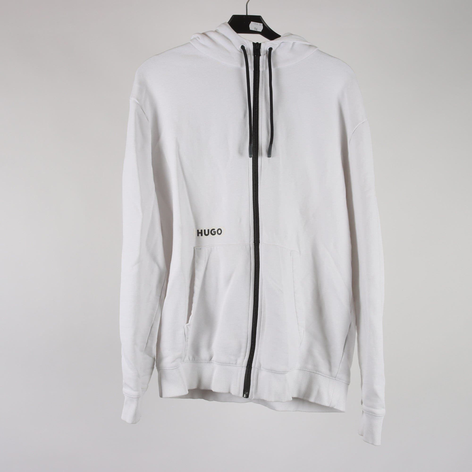 Hoodie, Hugo Boss, vit, stl. S