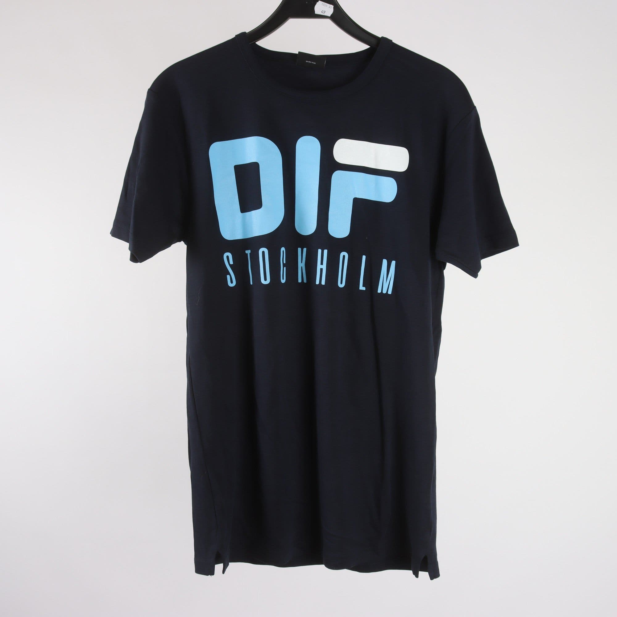 T-shirt, Tee Jays, DIF Stockholm, blå, stl. L
