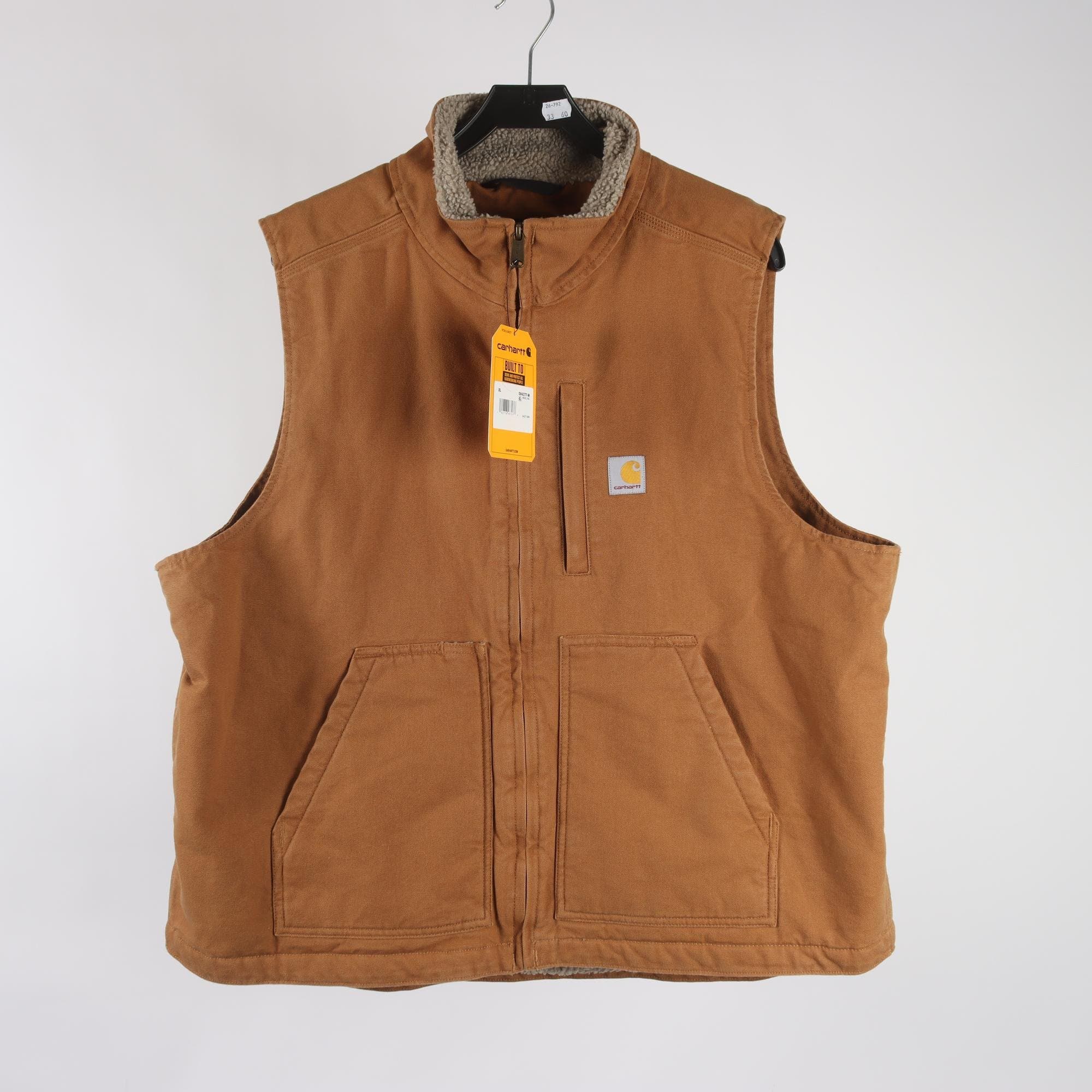 Fodrad väst, Carhartt ”loose fit”, stl. XL